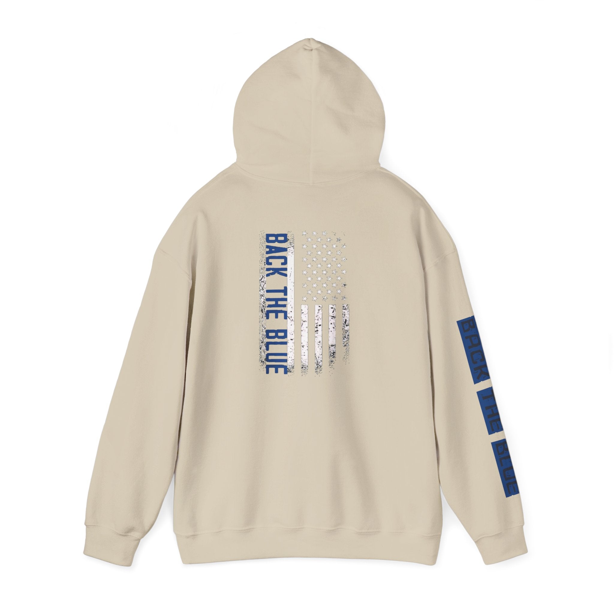 Patriotic Hoodie - Thin Blue Line Unisex Blend