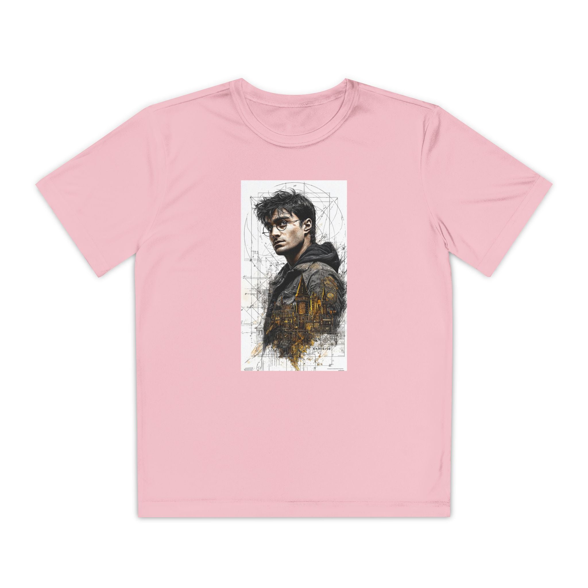 Youth Competitor Tee - Harry Potter, Wizard School Shirt, Magical Kids Top, Hogwarts Fan Gift, Sorcerer's Stone T-Shirt