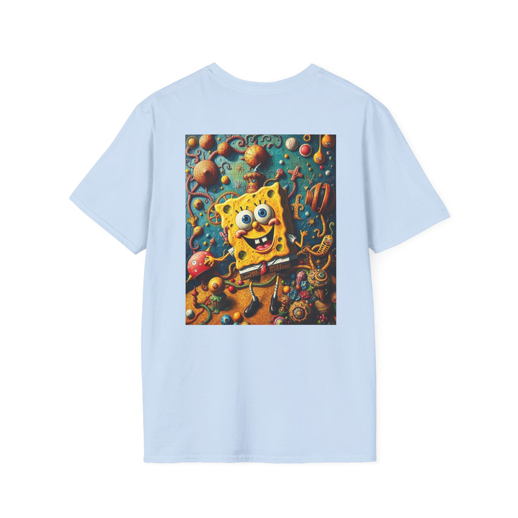 SpongeBob SquarePants Kids T-Shirt, Mr Krabs Squidward Patrick Star Youth Tee, Nickelodeon Children's TV Shirt, Unisex Softstyle