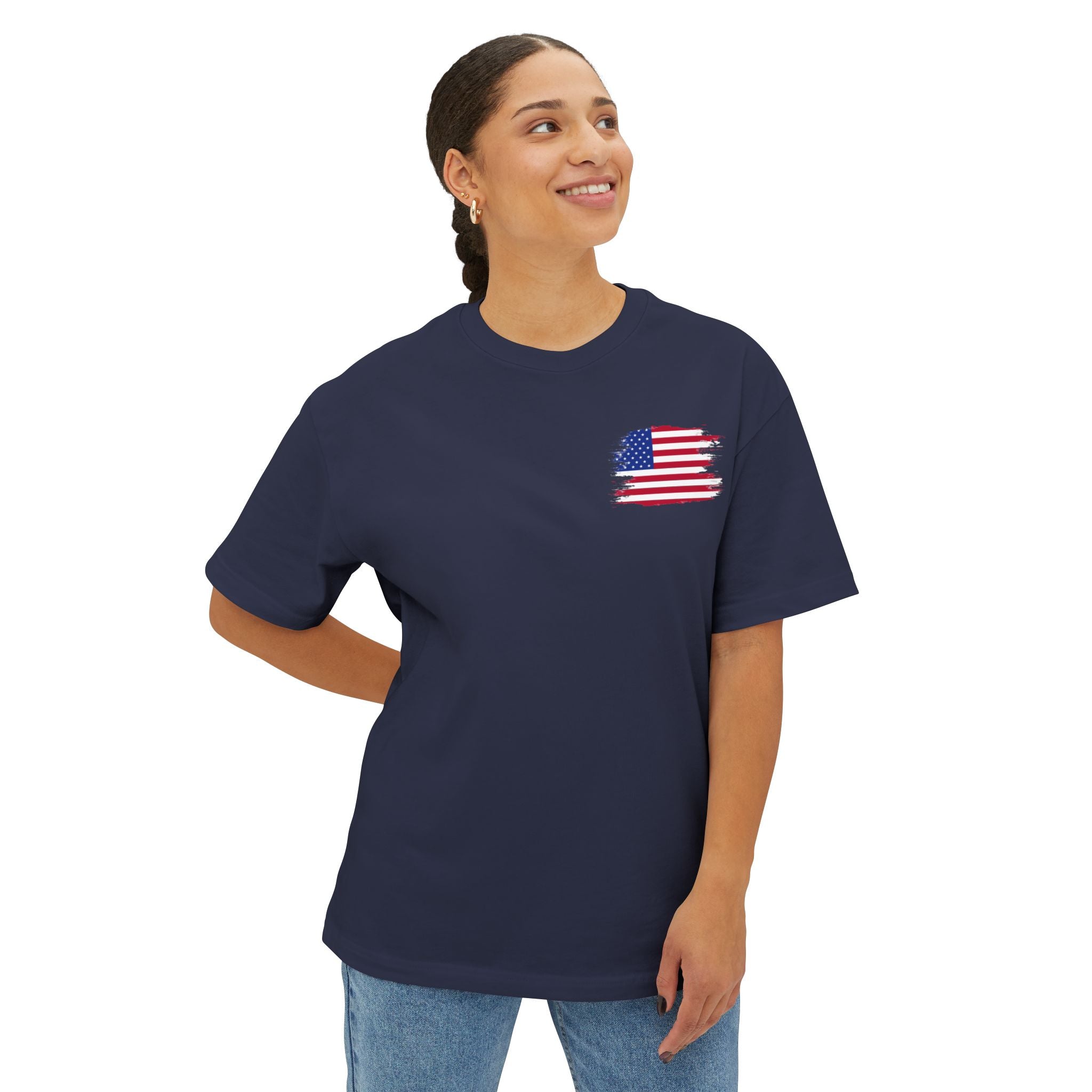 Charlie Kirk Unisex Oversized Boxy Tee