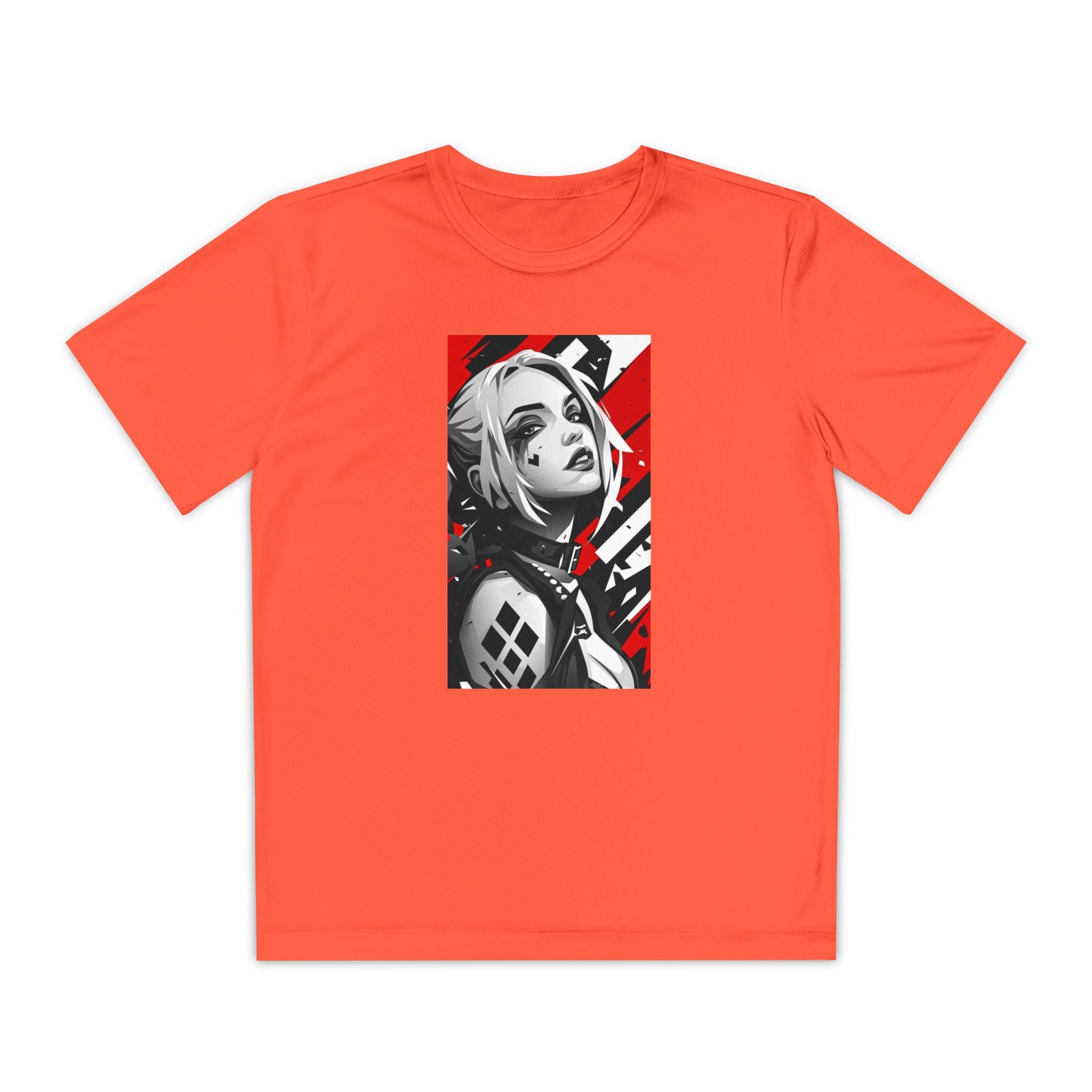 Superhero Youth T-Shirt Sports Graphic Tee, Cool Athletic Shirt for Kids