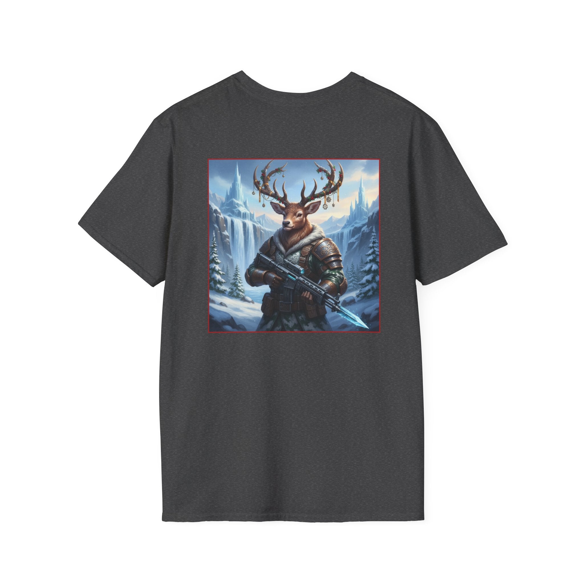 Yule Guard Patriotic Christmas Holiday ~ Unisex Softstyle T-Shirt