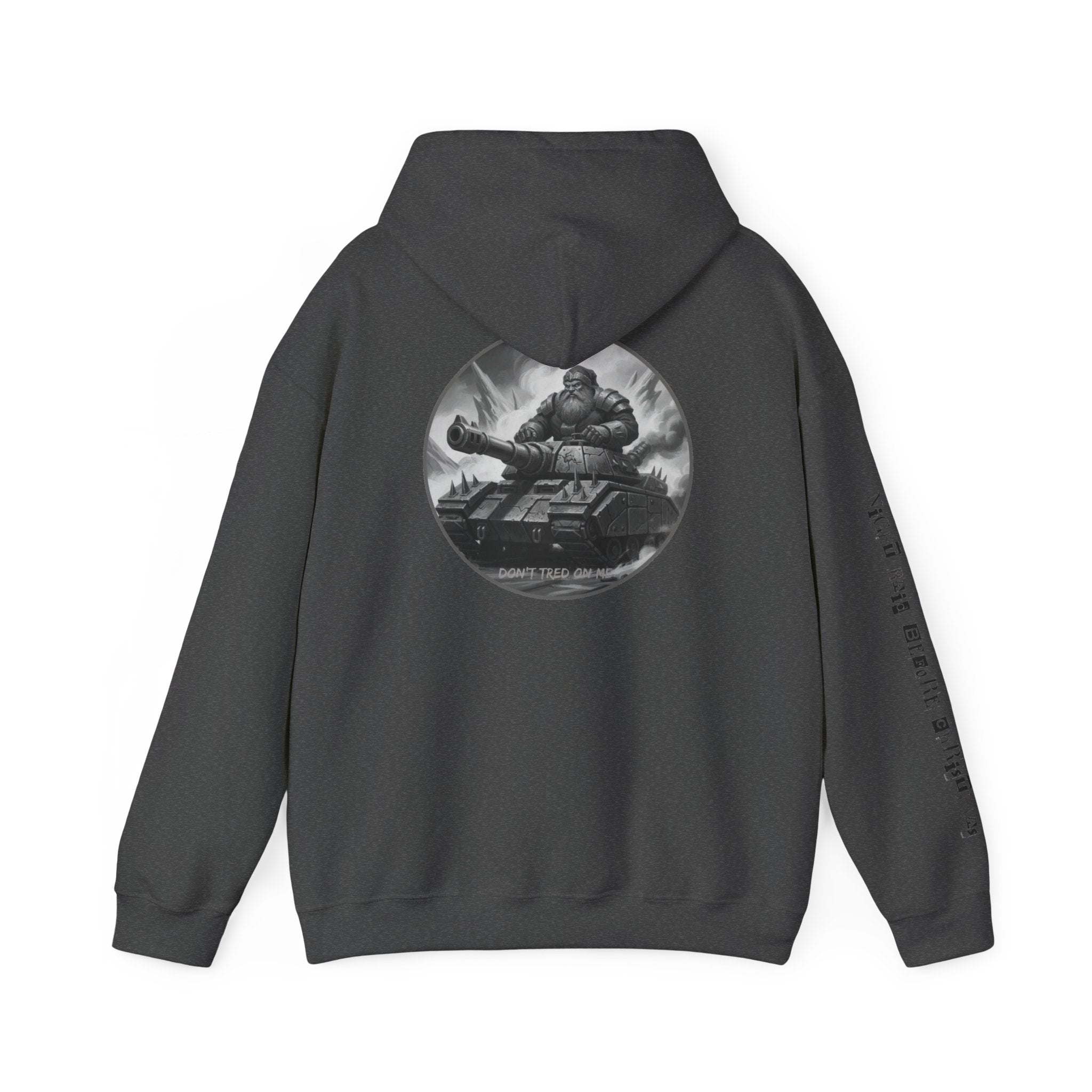 Santa Claus On A Tank Christmas Patriotic Hoodie Rebel Spirit Unisex Hoodie
