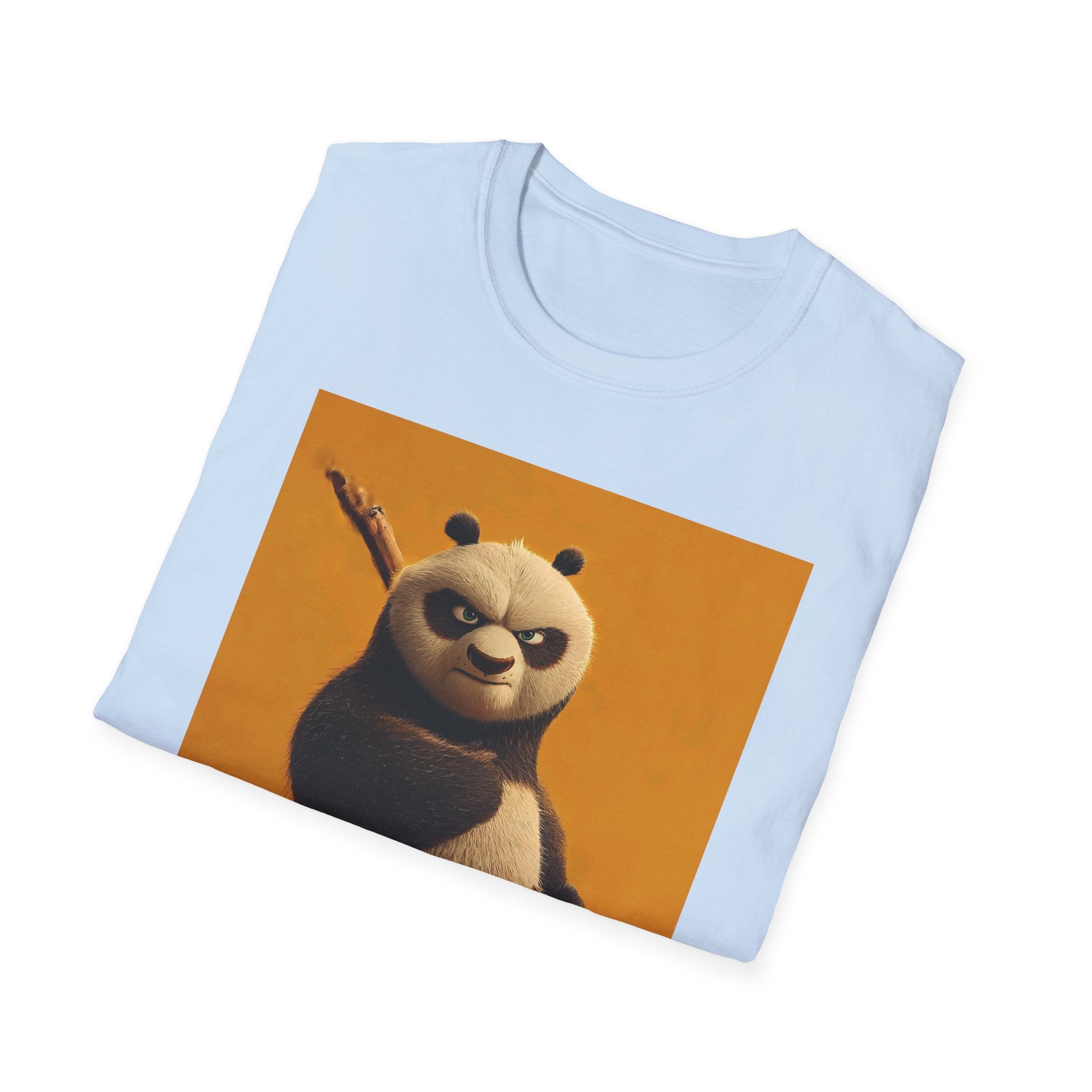 Kung Fu Panda Unisex Softstyle T-Shirt, DreamWorks Animation Youth Competitor Tee, Graphic Tee, Movie Fan Gift, Cult Classic Shirt, Comfy