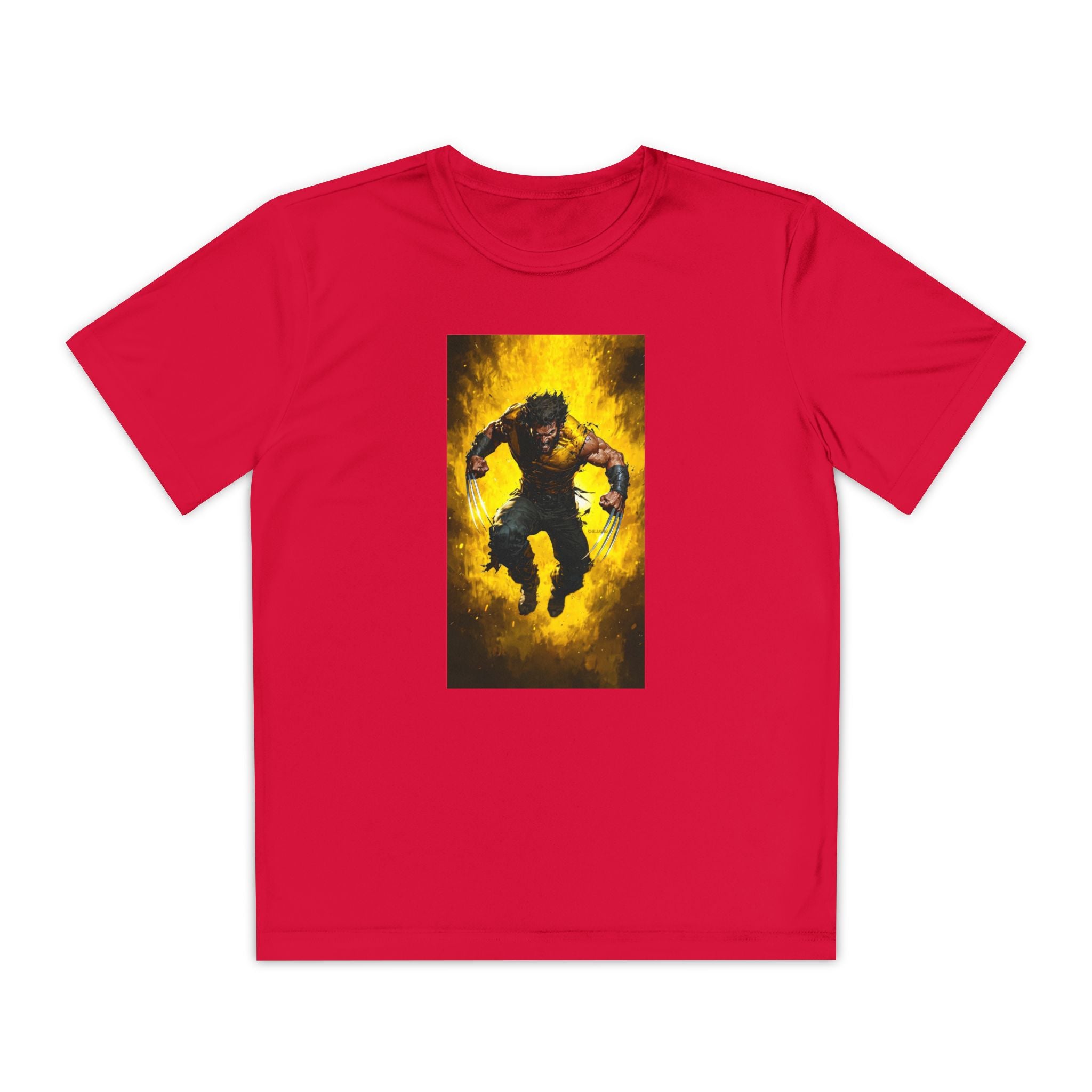 Wolverine Superhero Marvel Patriotic, Kids Graphic T-Shirt, Boys Hero Top, Girls Comic Book Clothing, Birthday