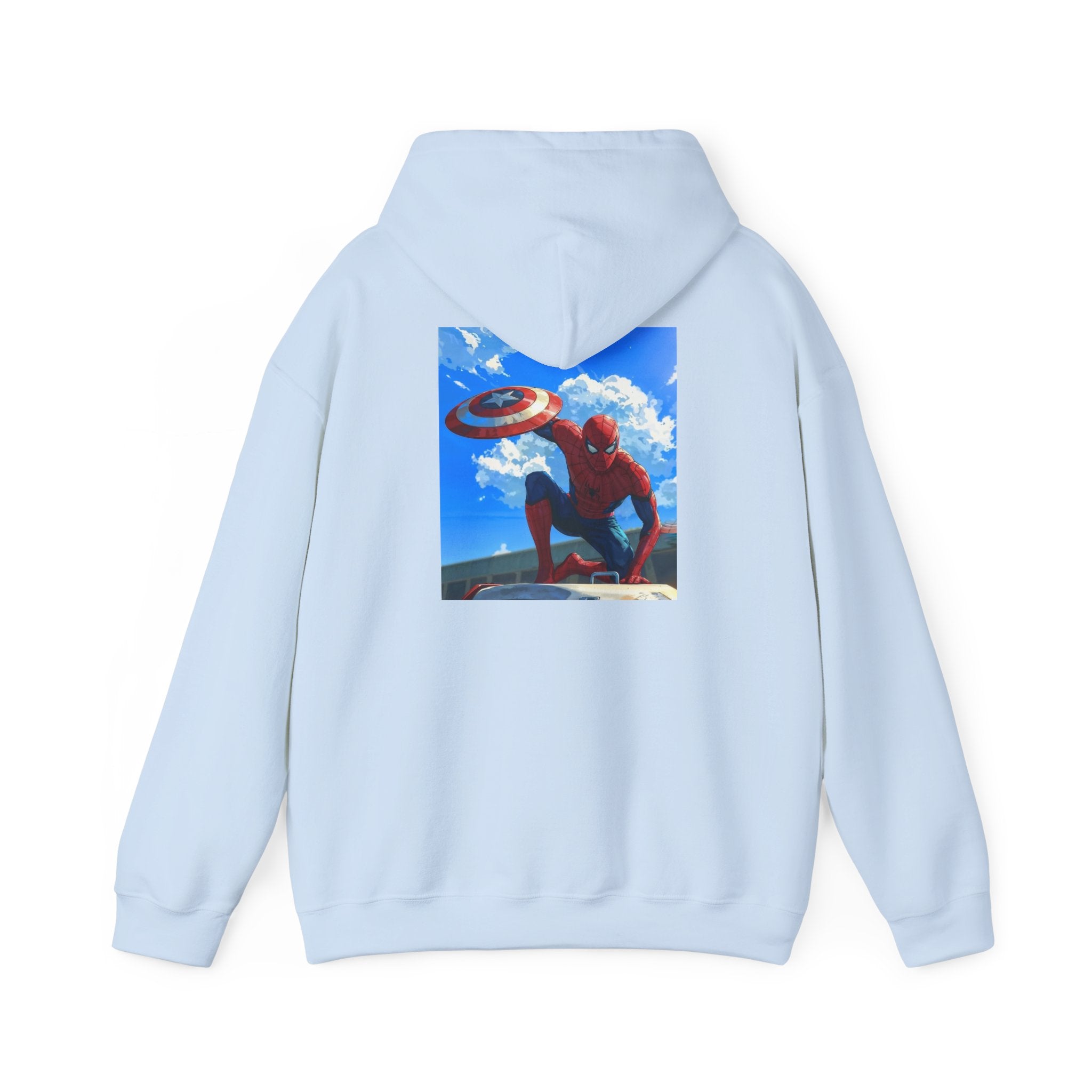 Hooded Sweatshirt - Spiderman Design