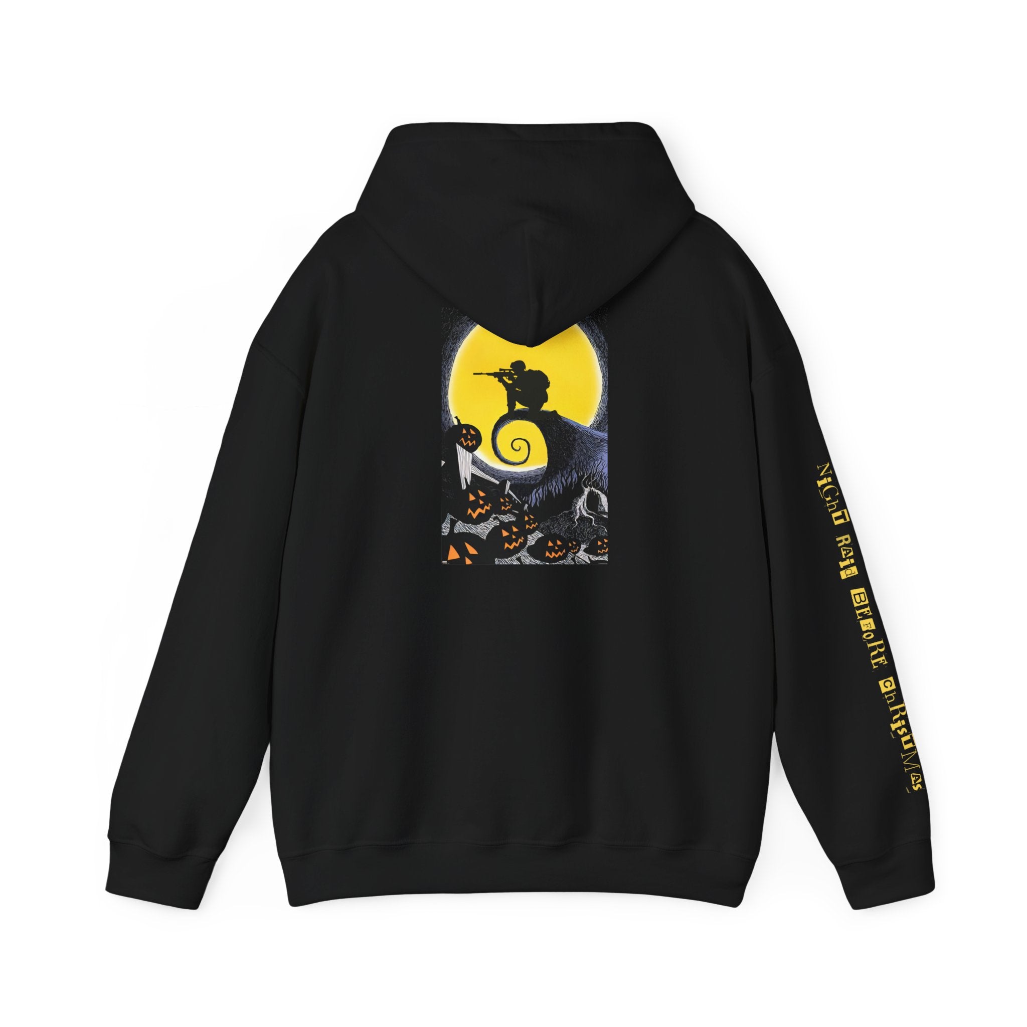 Night Raid Before Christmas Patriotic Hoodie Rebel Spirit Unisex Hoodie