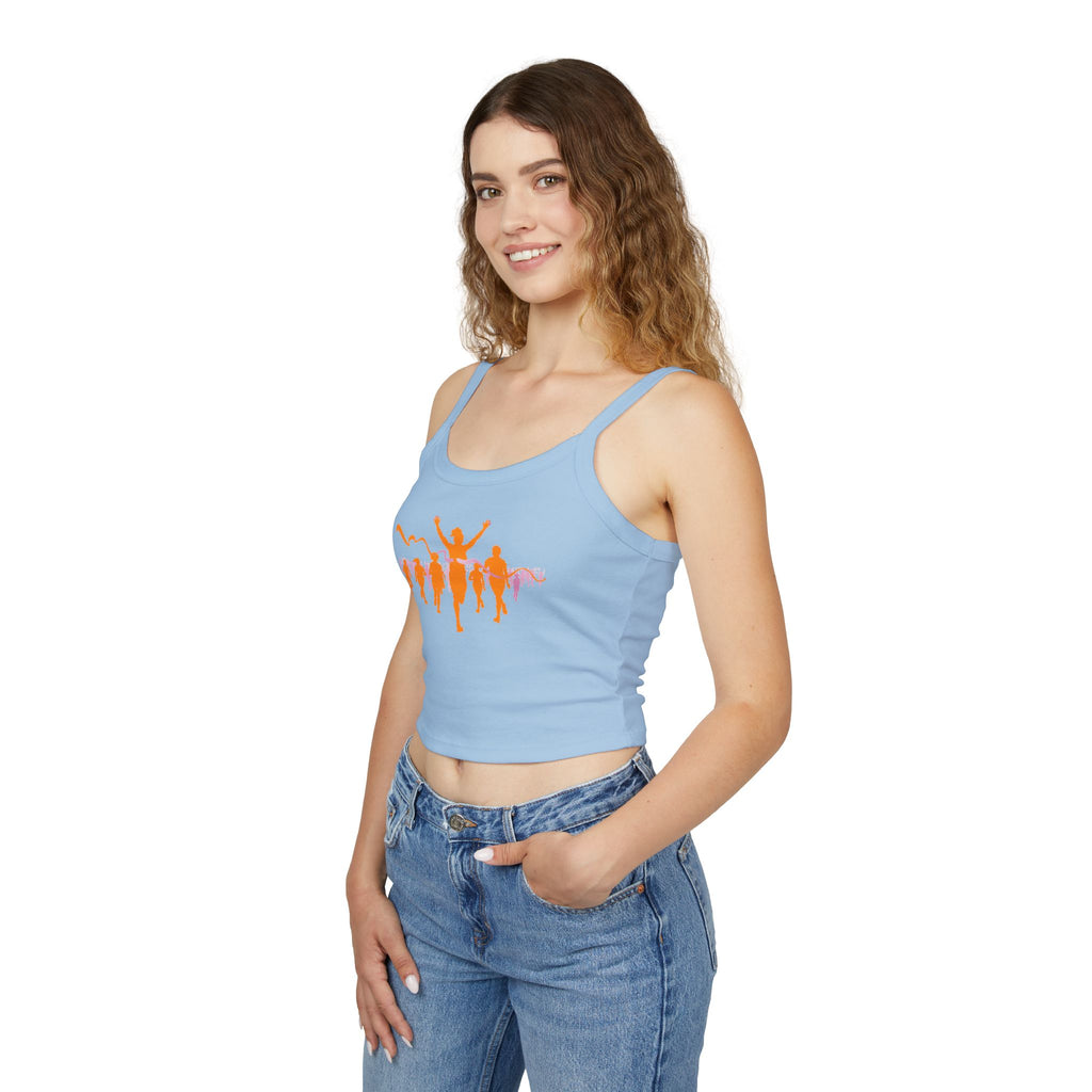 Running Woman Tank Top, Athletic Workout Top, Fitness Sleeveless Shirt, Jogging Muscle Tee, Exercise Gym Cami