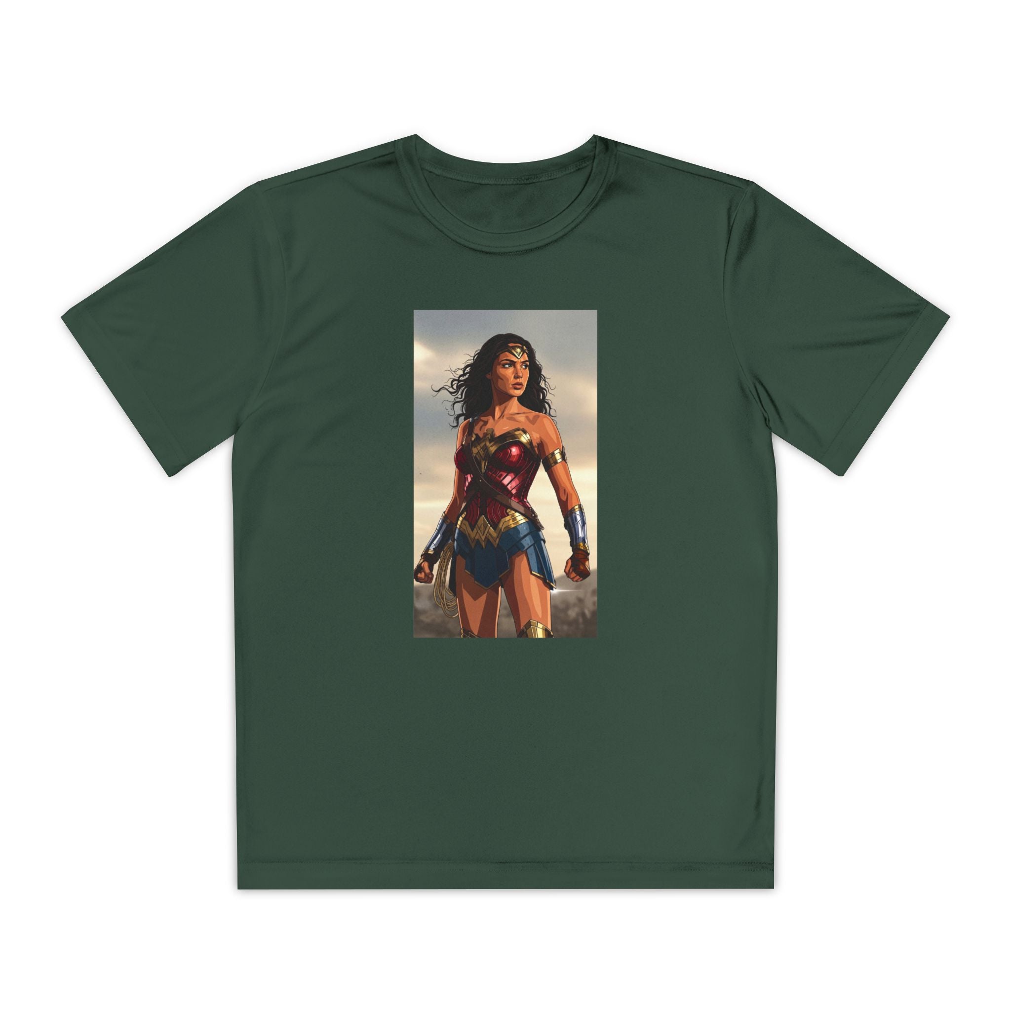 Wonder Woman Superhero Marvel t-shirt, Kids Graphic Tee, Boys Superhero Shirt, Children's Movie Character Top