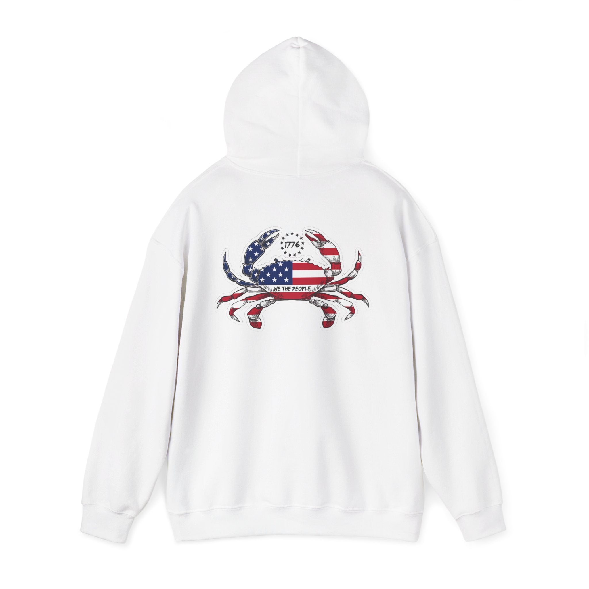 Crabbing Patriotic Vintage American Flag Design, Casual Wear, Sports, Gift for Holidays, Comfort for All Occasions