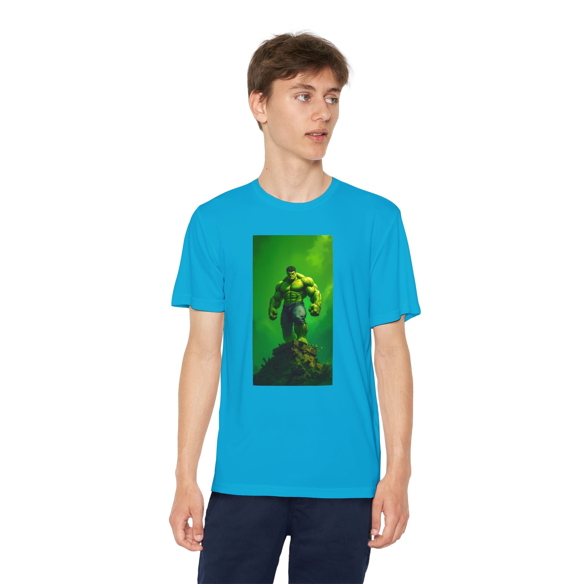 The Incredible Hulk Superhero Marvel Patriotic, Kids Graphic T-Shirt, Boys Hero Top, Girls Comic Book Clothing, Birthday