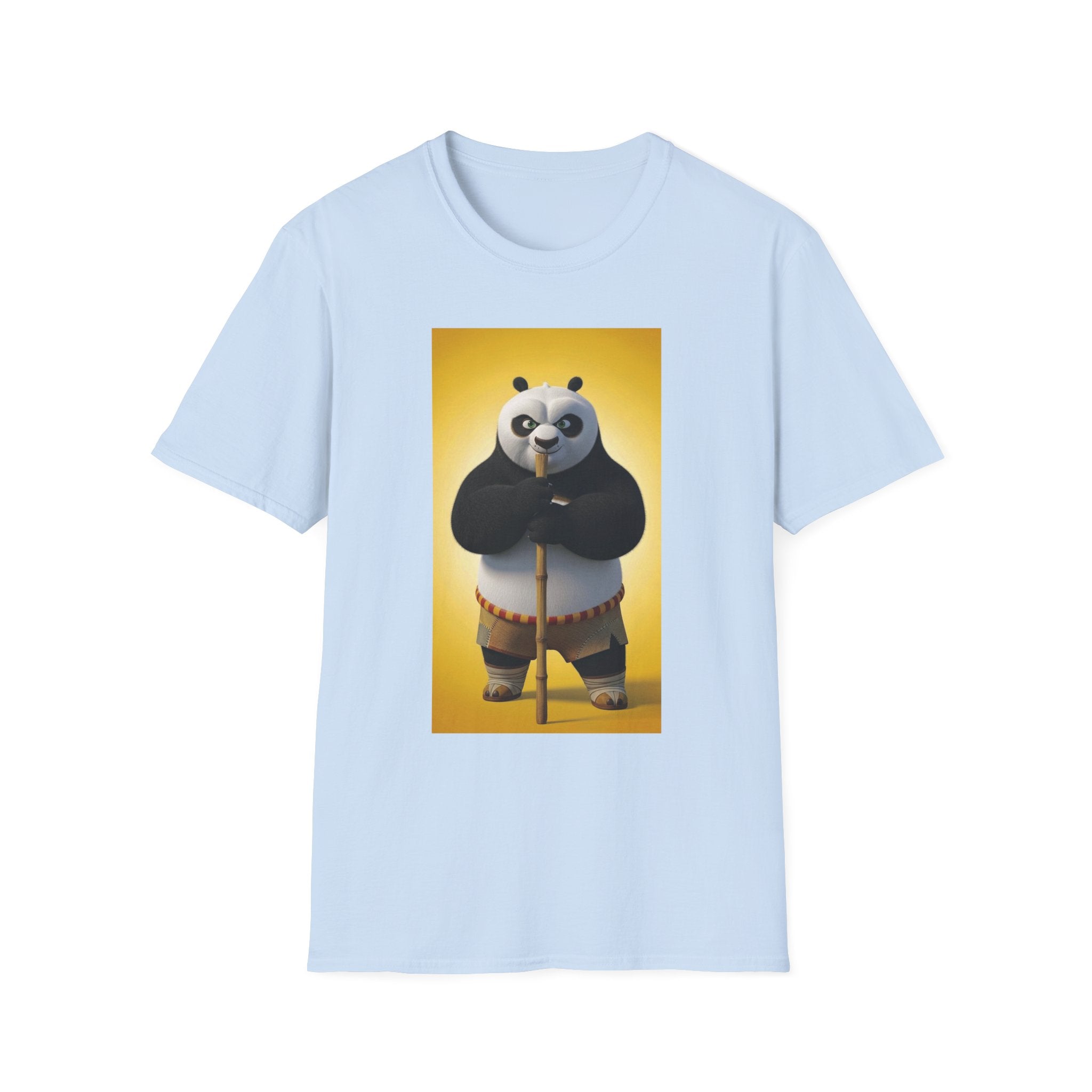 Kung Fu Panda Unisex Softstyle T-Shirt, DreamWorks Animation Youth Competitor Tee, Graphic Tee, Movie Fan Gift, Cult Classic Shirt, Comfy