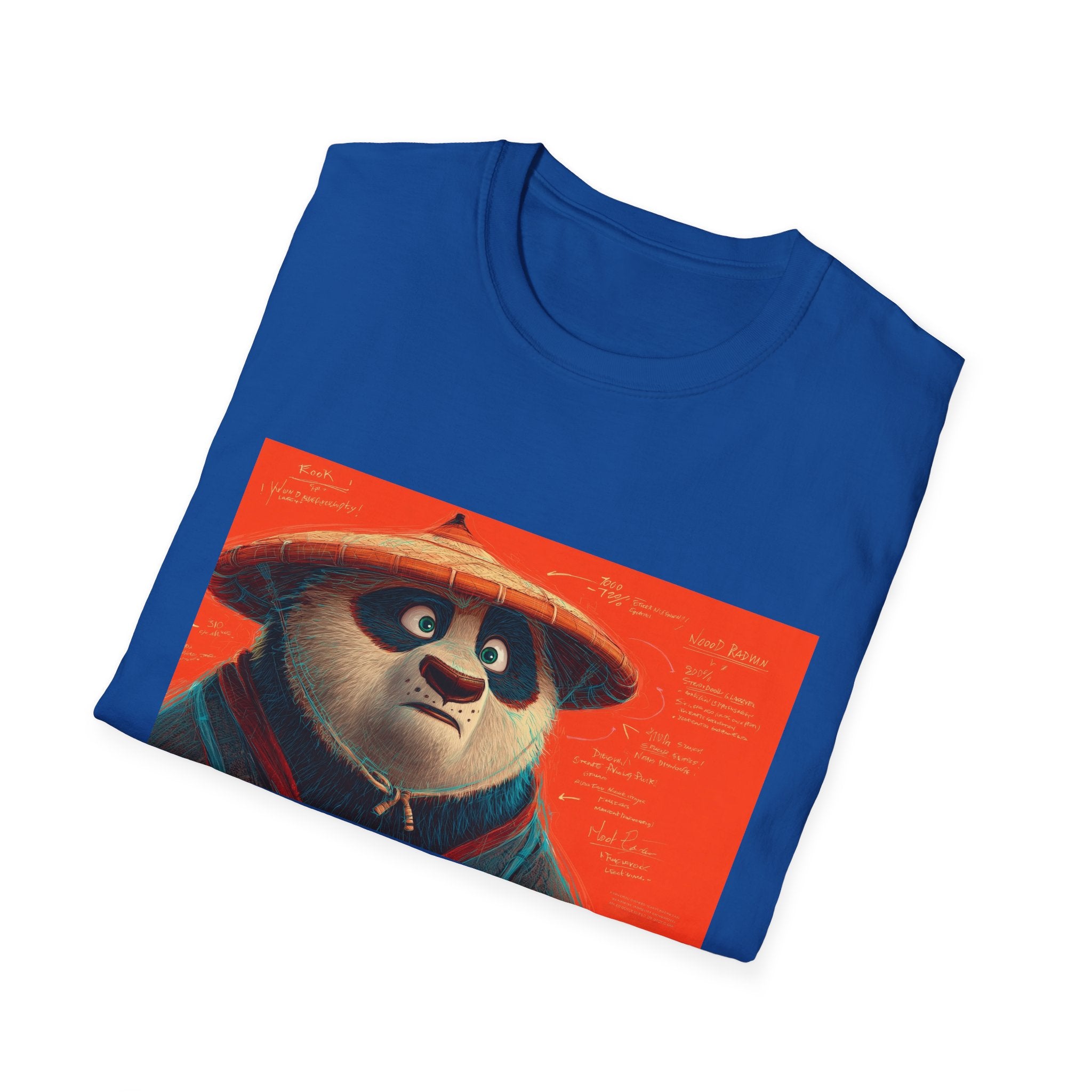 Kung Fu Panda Unisex Softstyle T-Shirt, DreamWorks Animation Youth Competitor Tee, Graphic Tee, Movie Fan Gift, Cult Classic Shirt, Comfy