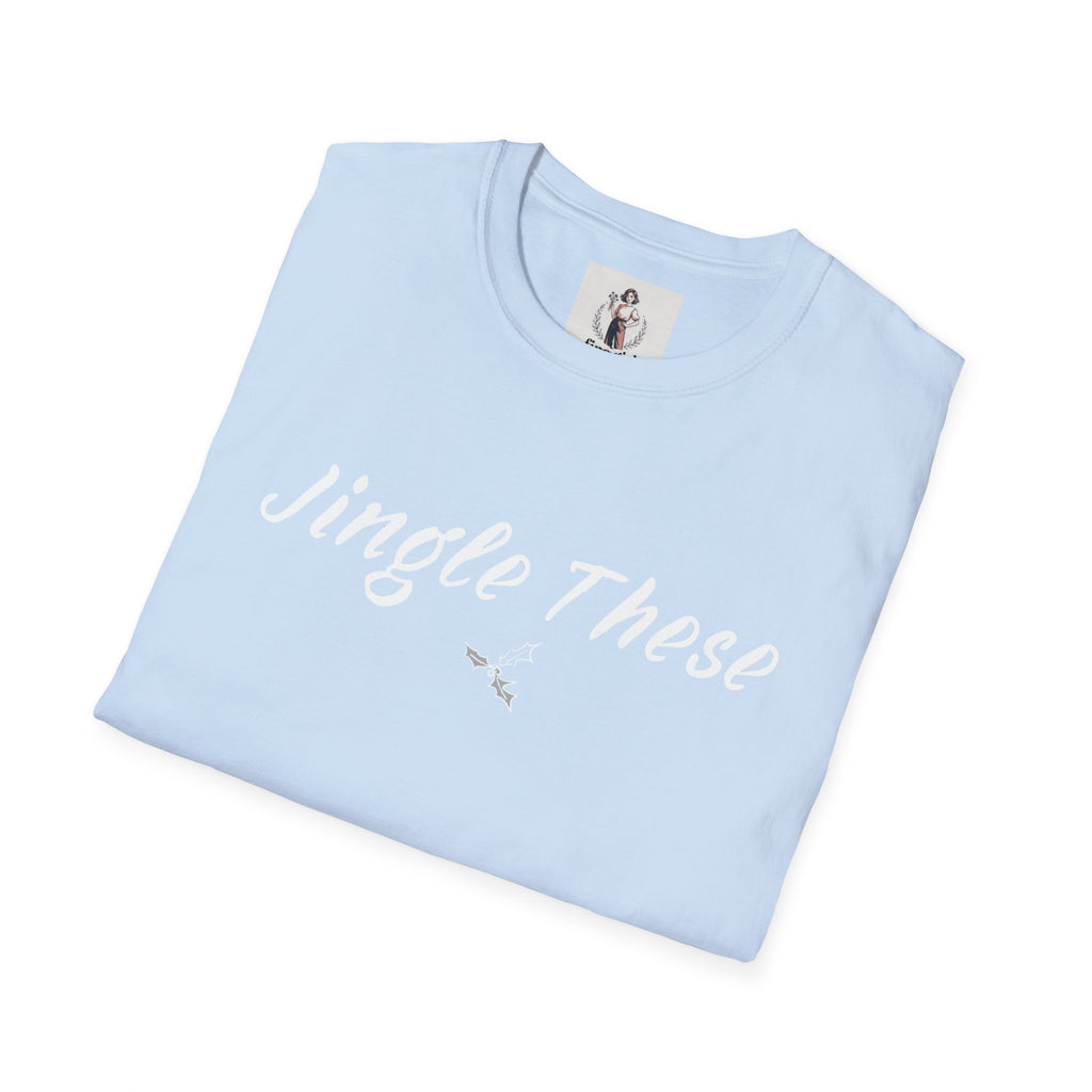Jingle These Hand Grenades Christmas T-Shirt ~ Unisex Softstyle T-Shirt