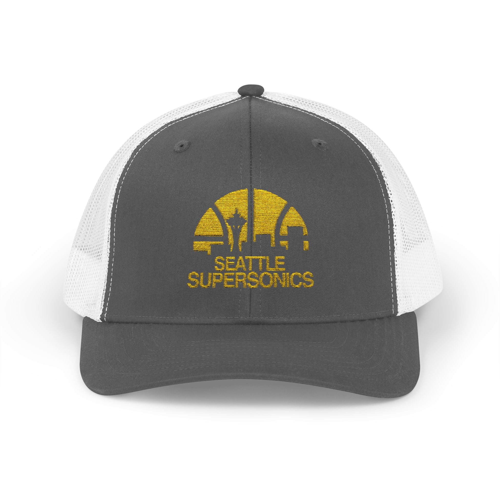 The Seattle SuperSonics Snapback Trucker Cap, American Flag Hat, Outdoor Cap, Casual Wear, Gift for Dad, 4th of July Apparel