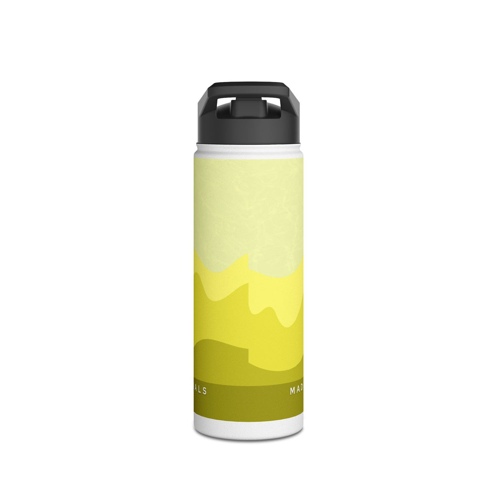 Aqua Stainless Steel Water Bottle, Eco-Friendly Hydration for Travel, Sports, Yoga, Gifts, Outdoor Adventures