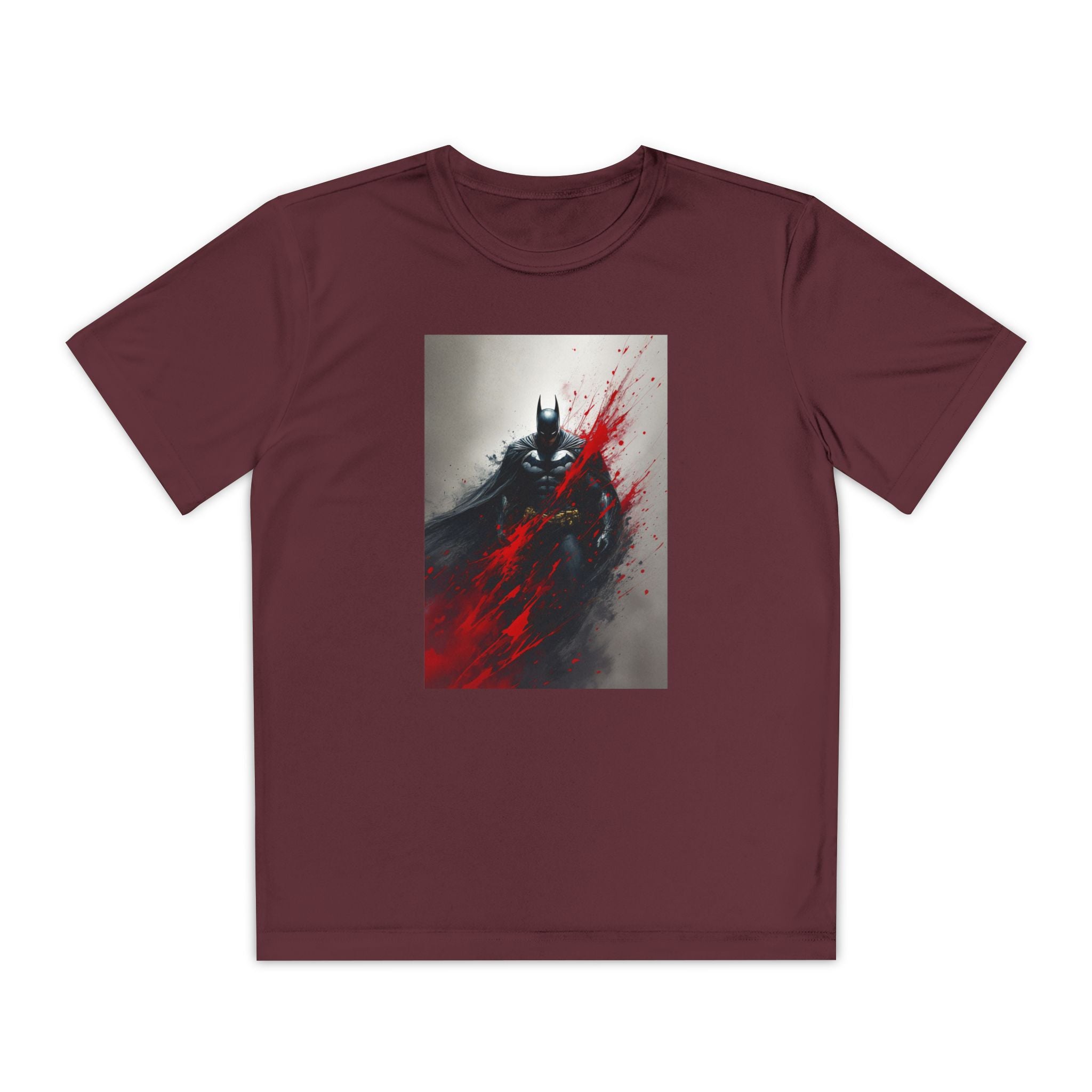 Batman Superhero Marvel Patriotic, Kids Graphic T-Shirt, Boys Hero Top, Girls Comic Book Clothing, Birthday