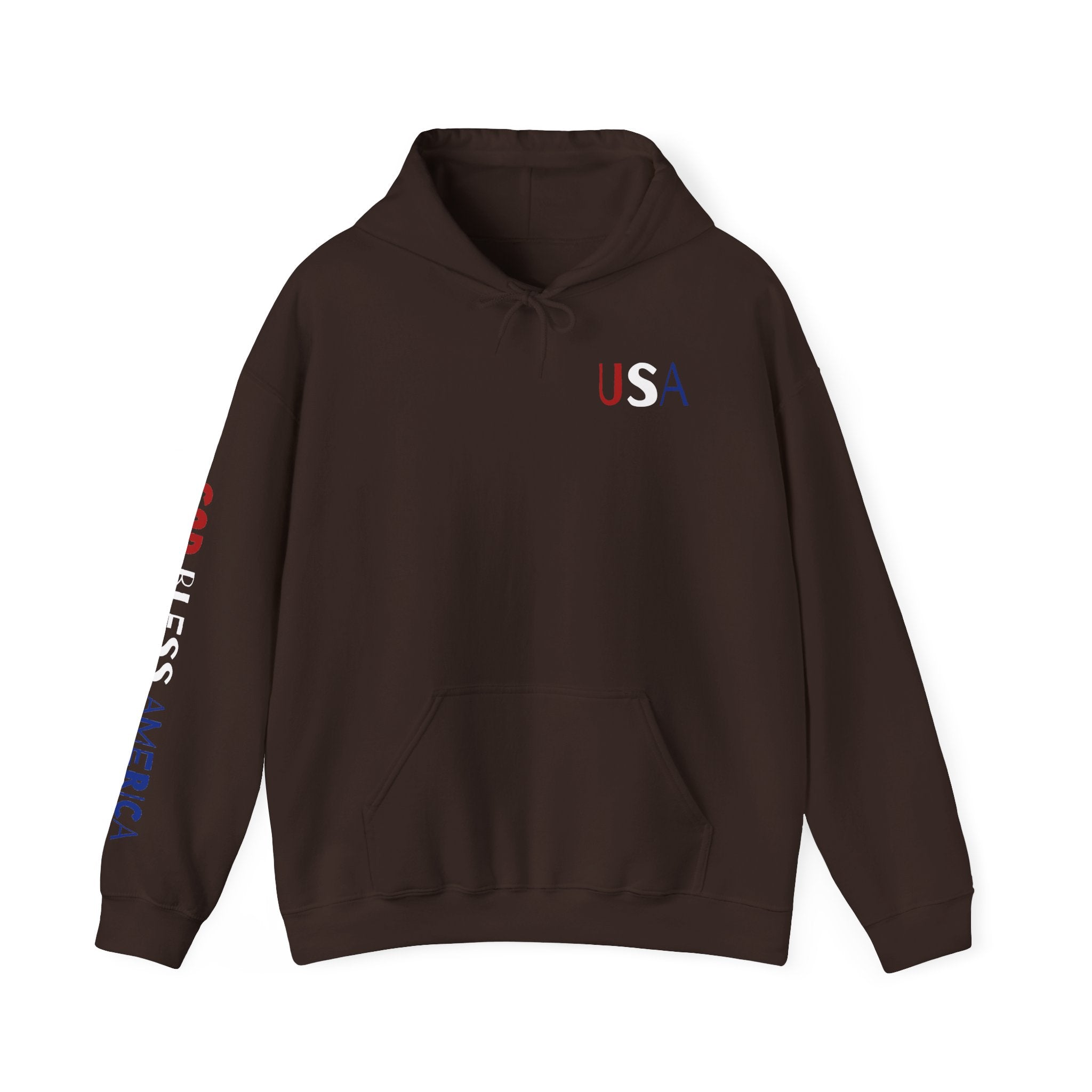 Patriotic Hoodie - Step On My Flag And Find Out What Patriotism Feels Like Unisex Blend
