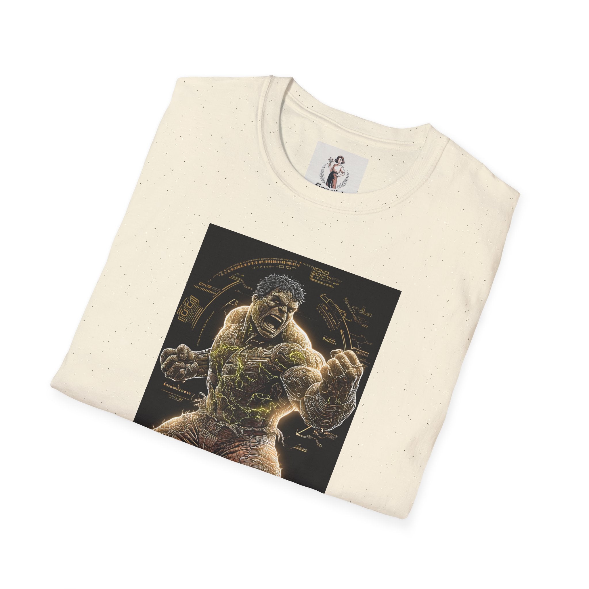 The Incredible Hulk Superhero Marvel Unisex Softstyle T-Shirt, Comic Book Tee, Geeky Clothing, Cosplay Costume Top