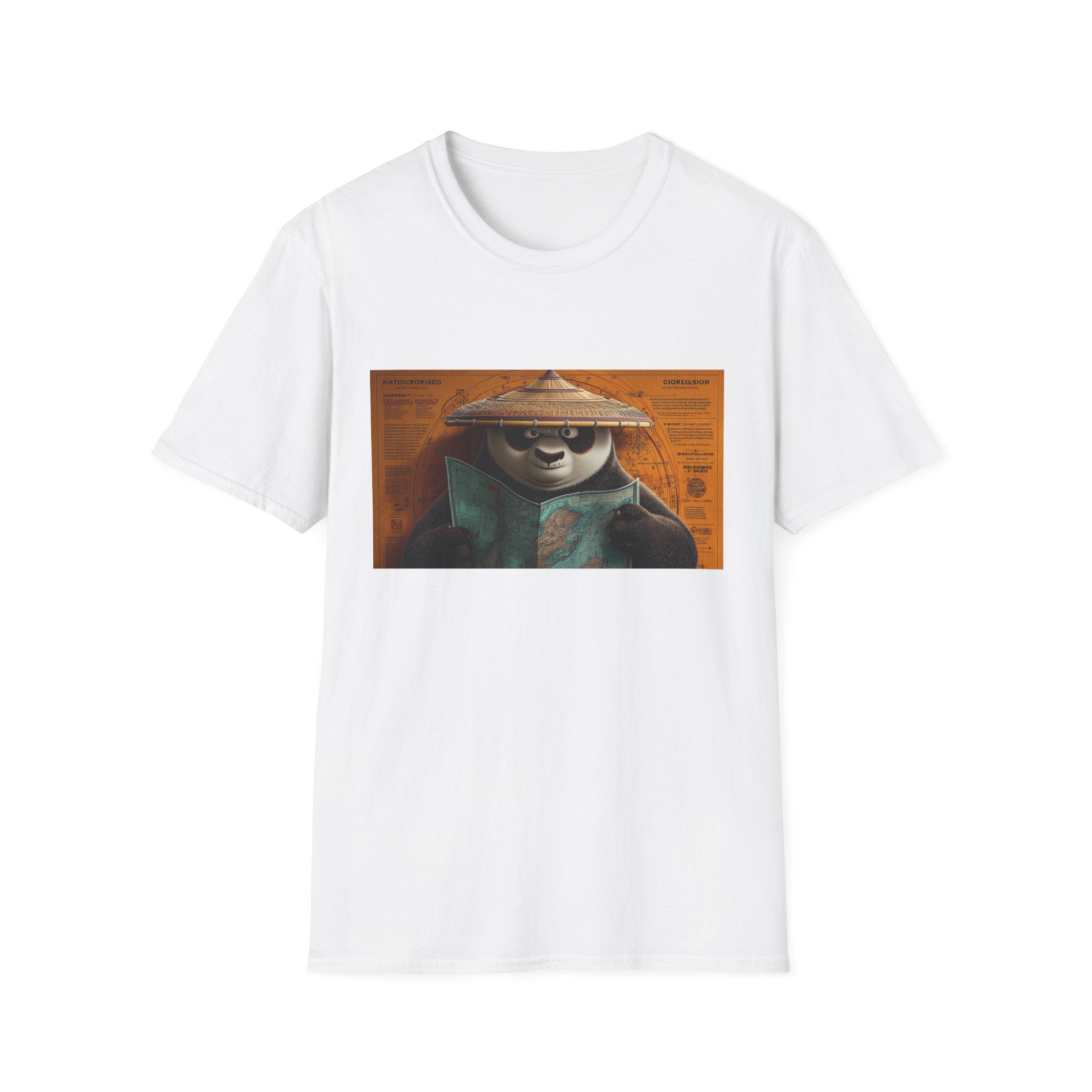 Kung Fu Panda Unisex Softstyle T-Shirt, DreamWorks Animation Youth Competitor Tee, Graphic Tee, Movie Fan Gift, Cult Classic Shirt, Comfy