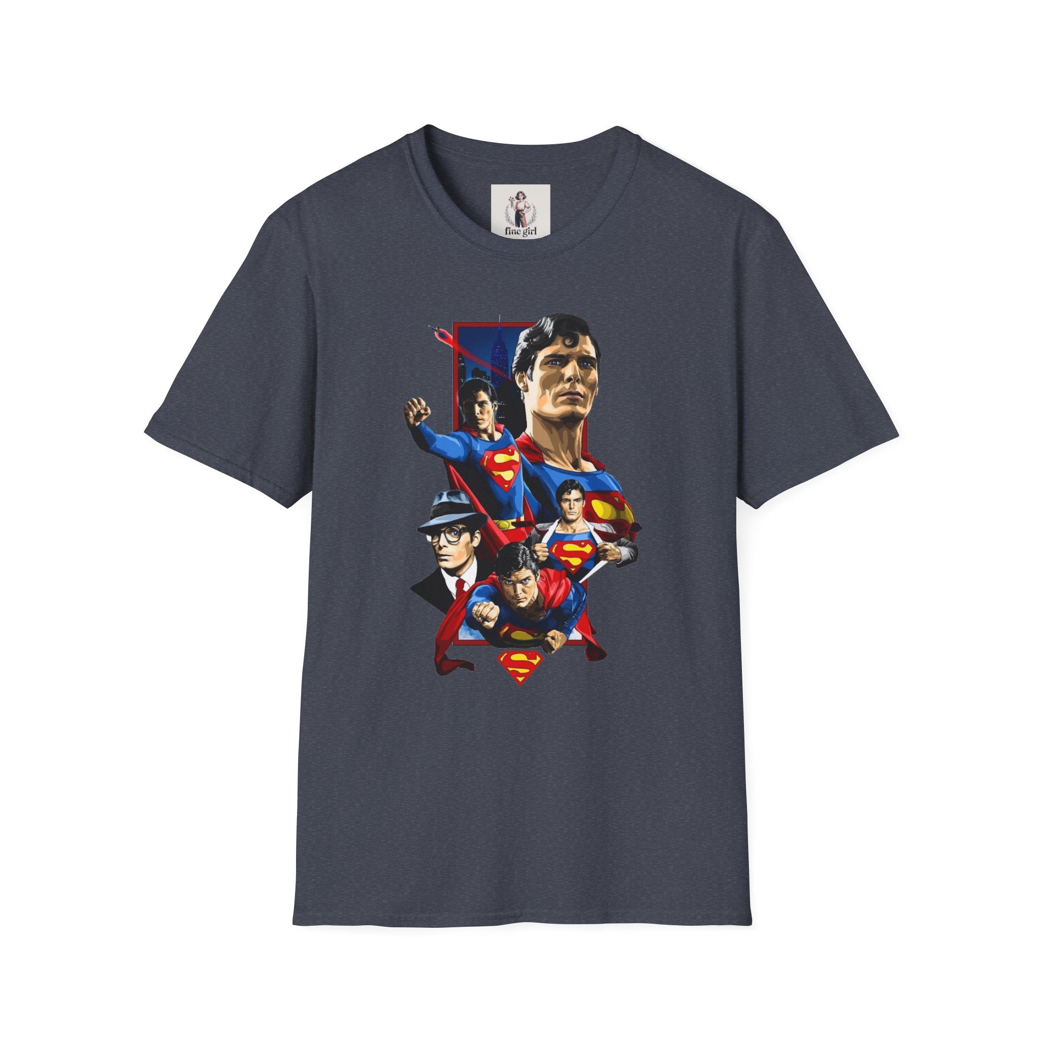 Superman Hero Unisex Softstyle T-Shirt