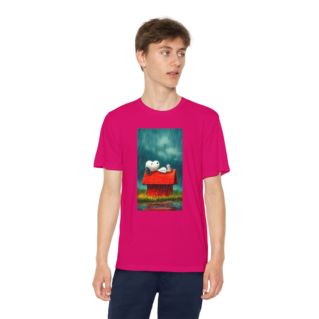 Snoopy Charlie Brown Youth Tee, Peanuts Cartoon Kids Shirt, Fun Comic Character Top, Child Gift Apparel, Boys Girls Clothing
