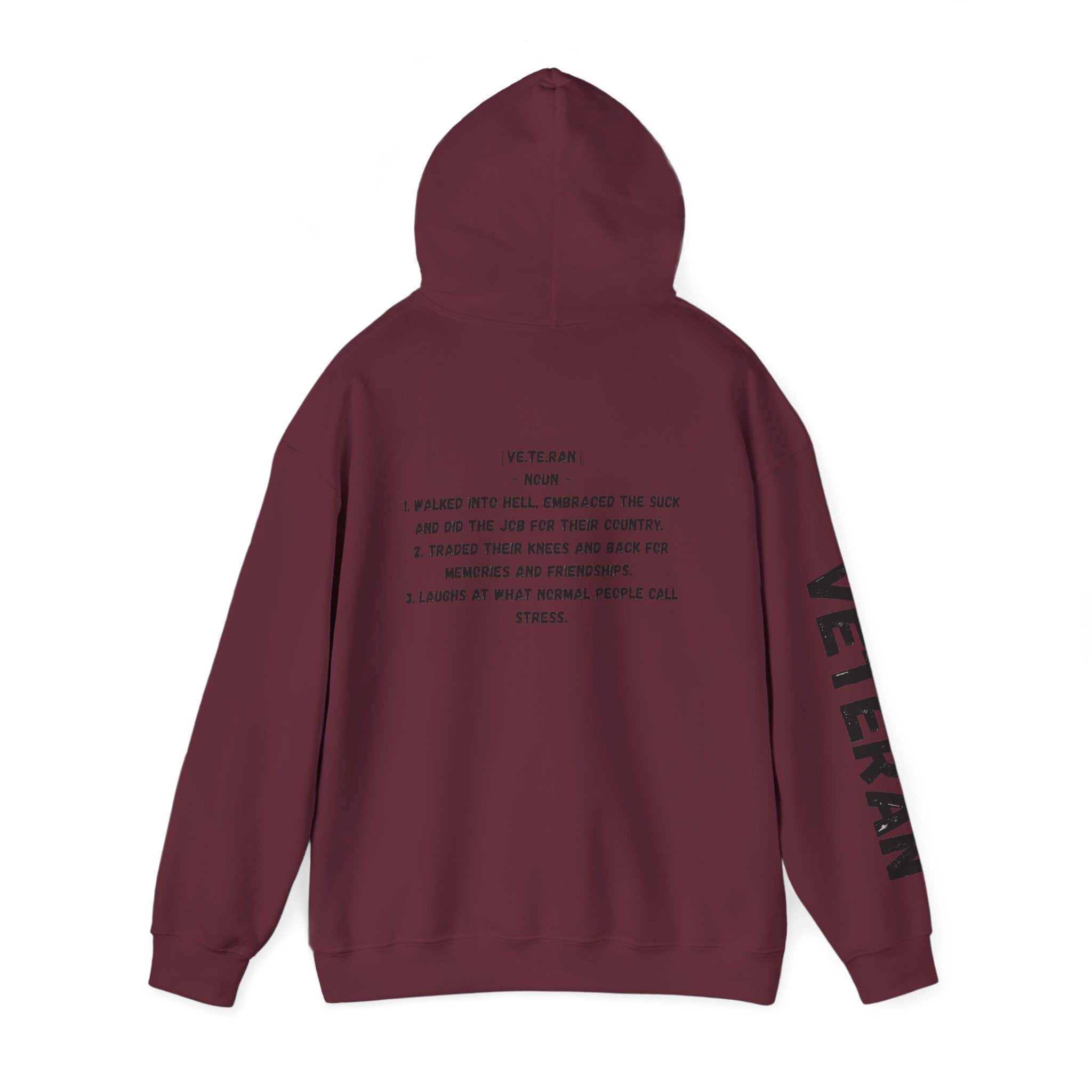 Veteran Patriotic Hoodie Rebel Spirit Unisex Hoodie