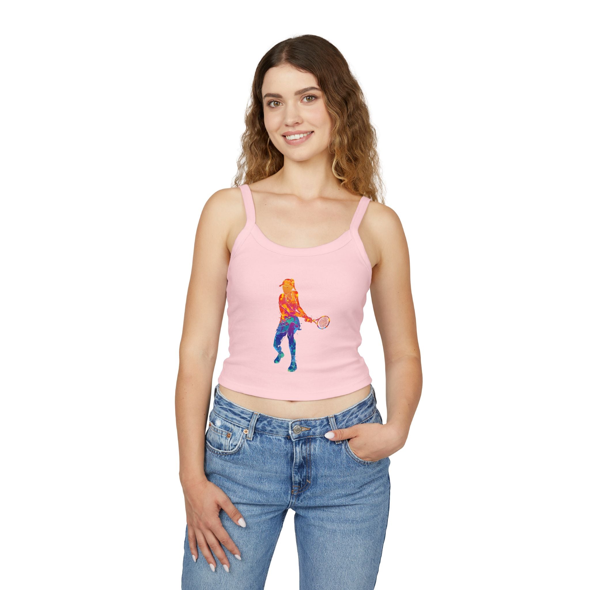 Tennis Woman Tank Top, Athletic Workout Top, Fitness Sleeveless Shirt, Jogging Muscle Tee, Exercise Gym Cami