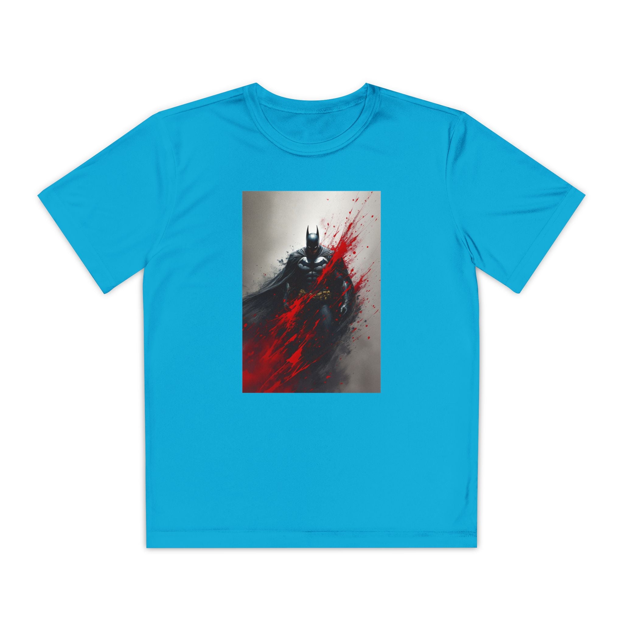 Batman Superhero Marvel Patriotic, Kids Graphic T-Shirt, Boys Hero Top, Girls Comic Book Clothing, Birthday