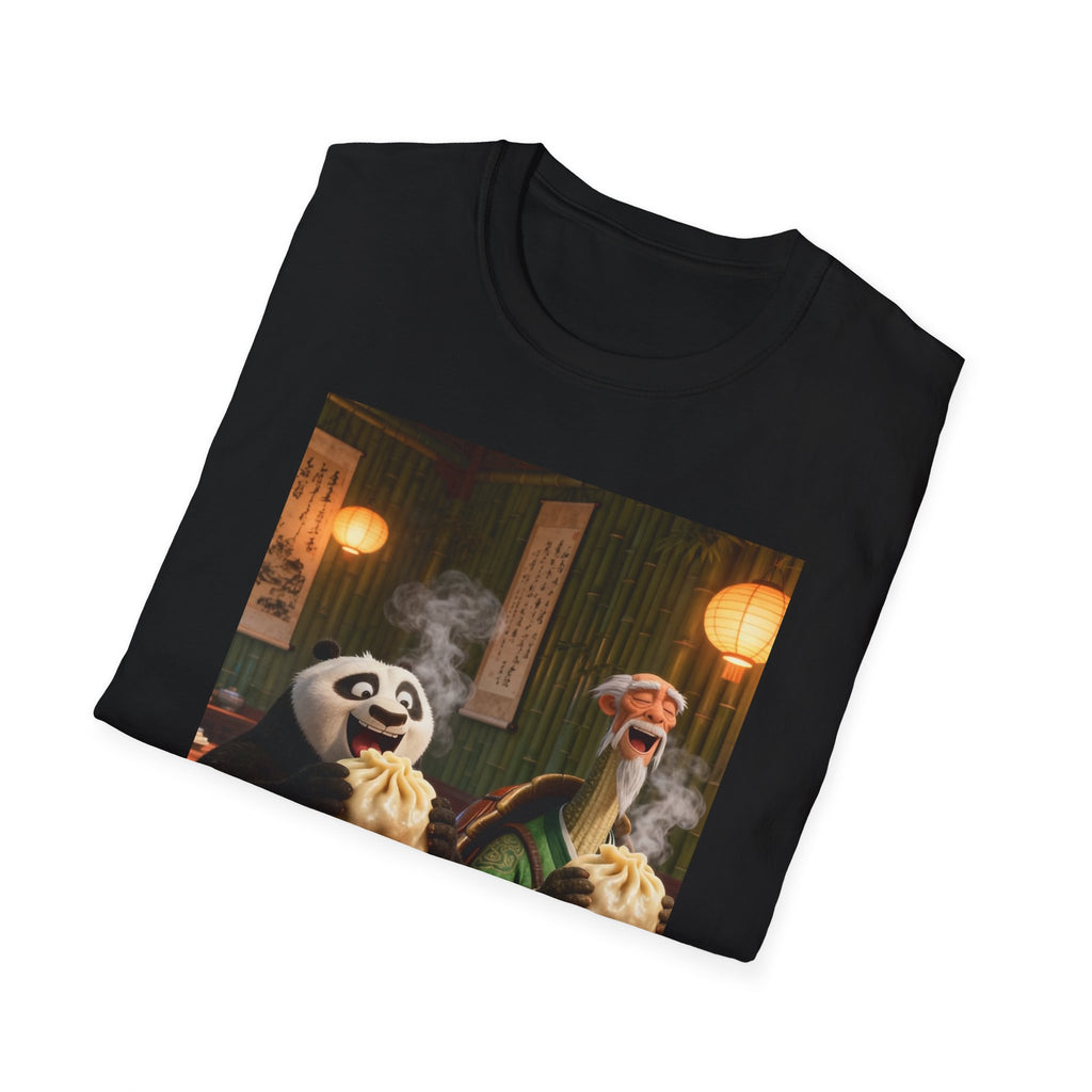 Kung Fu Panda Unisex Softstyle T-Shirt, DreamWorks Animation Youth Competitor Tee, Graphic Tee, Movie Fan Gift, Cult Classic Shirt, Comfy
