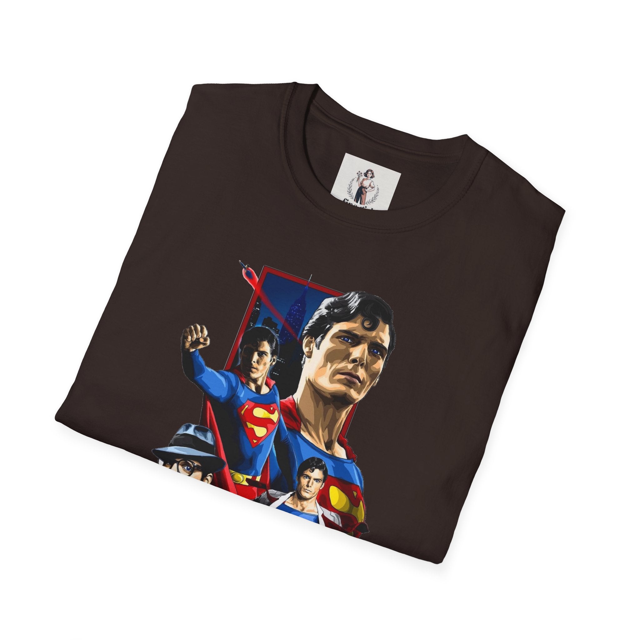 Superman Hero Unisex Softstyle T-Shirt