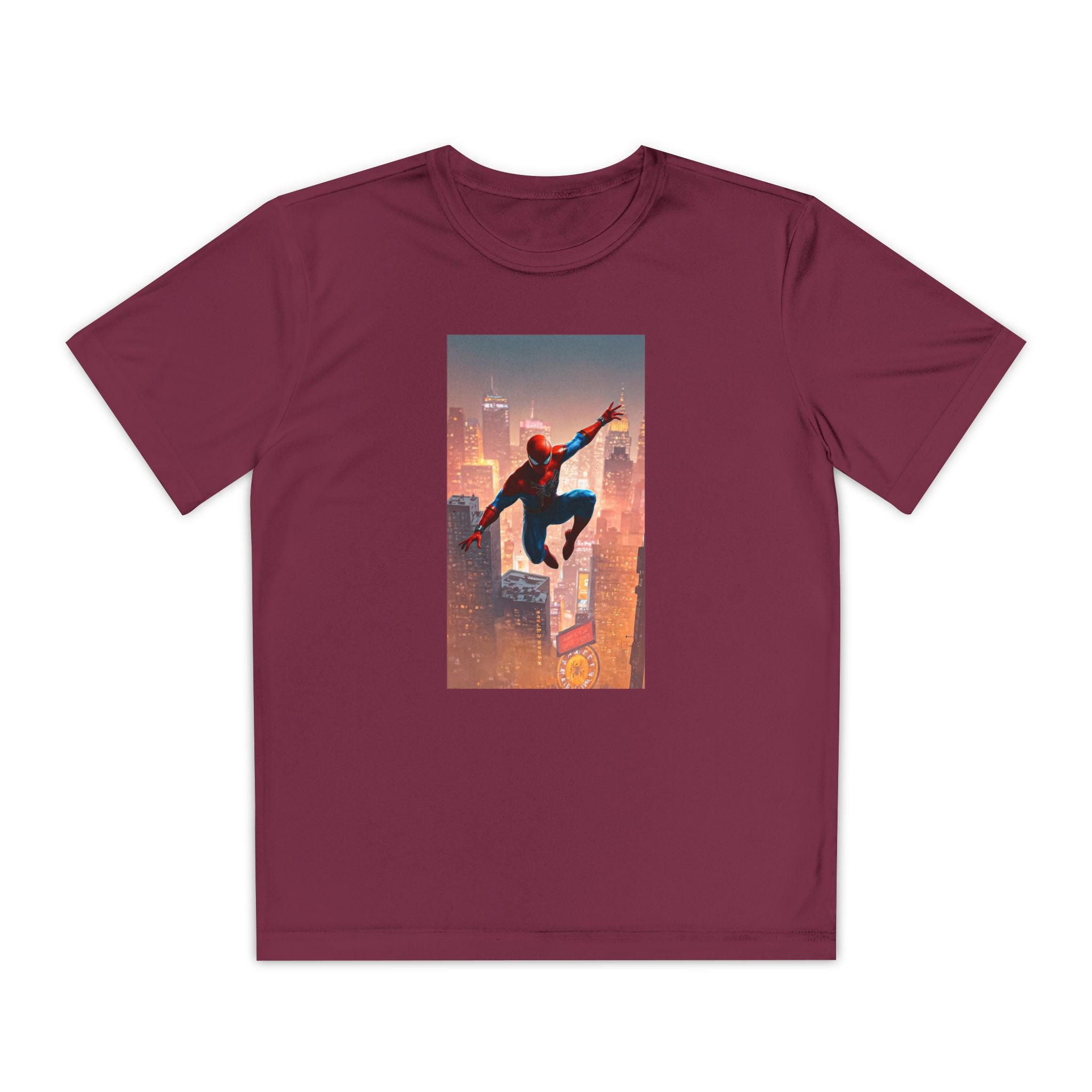 Spiderman Superhero Marvel Youth T-Shirt, Kids Shirt, Comic Book Fan Gift, Superhero Birthday Party, Children's Apparel