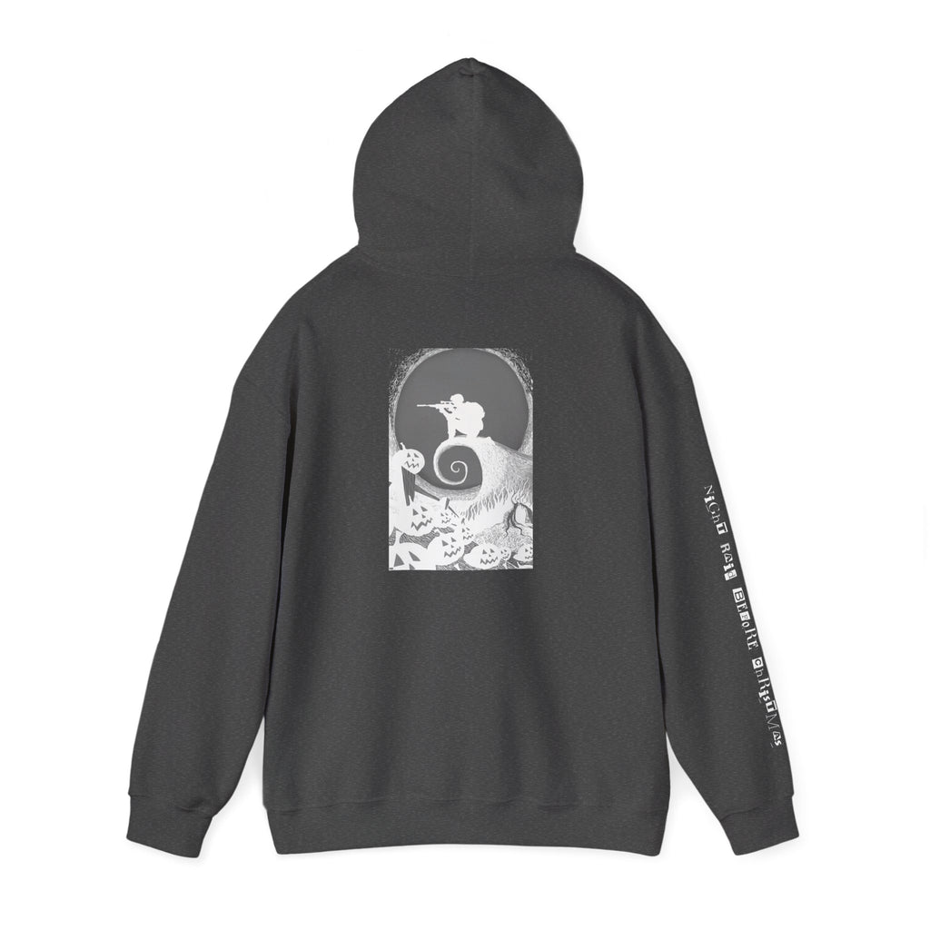 Night Raid Before Christmas Patriotic Hoodie ~ Rebel Spirit Unisex Hoodie