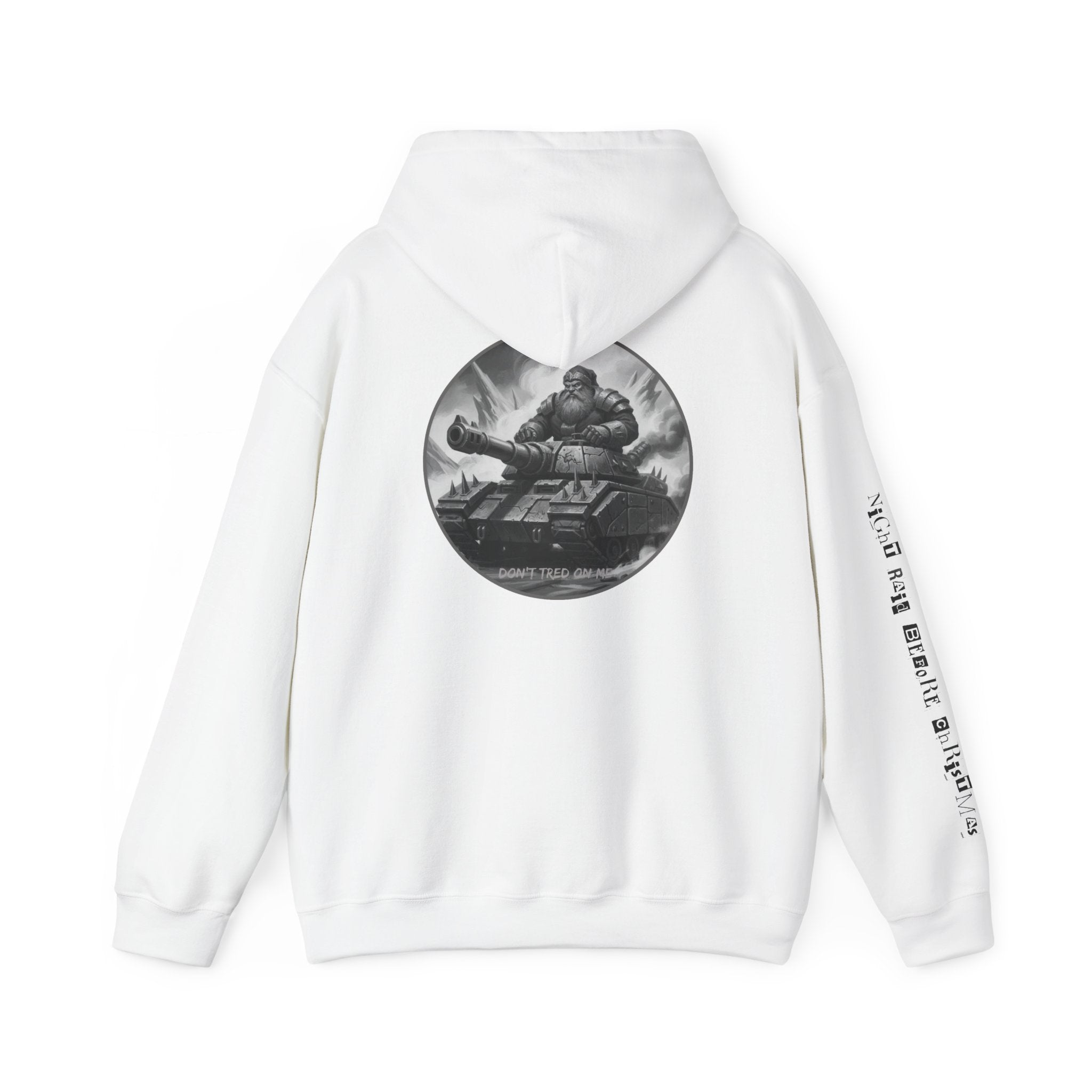 Santa Claus On A Tank Christmas Patriotic Hoodie Rebel Spirit Unisex Hoodie
