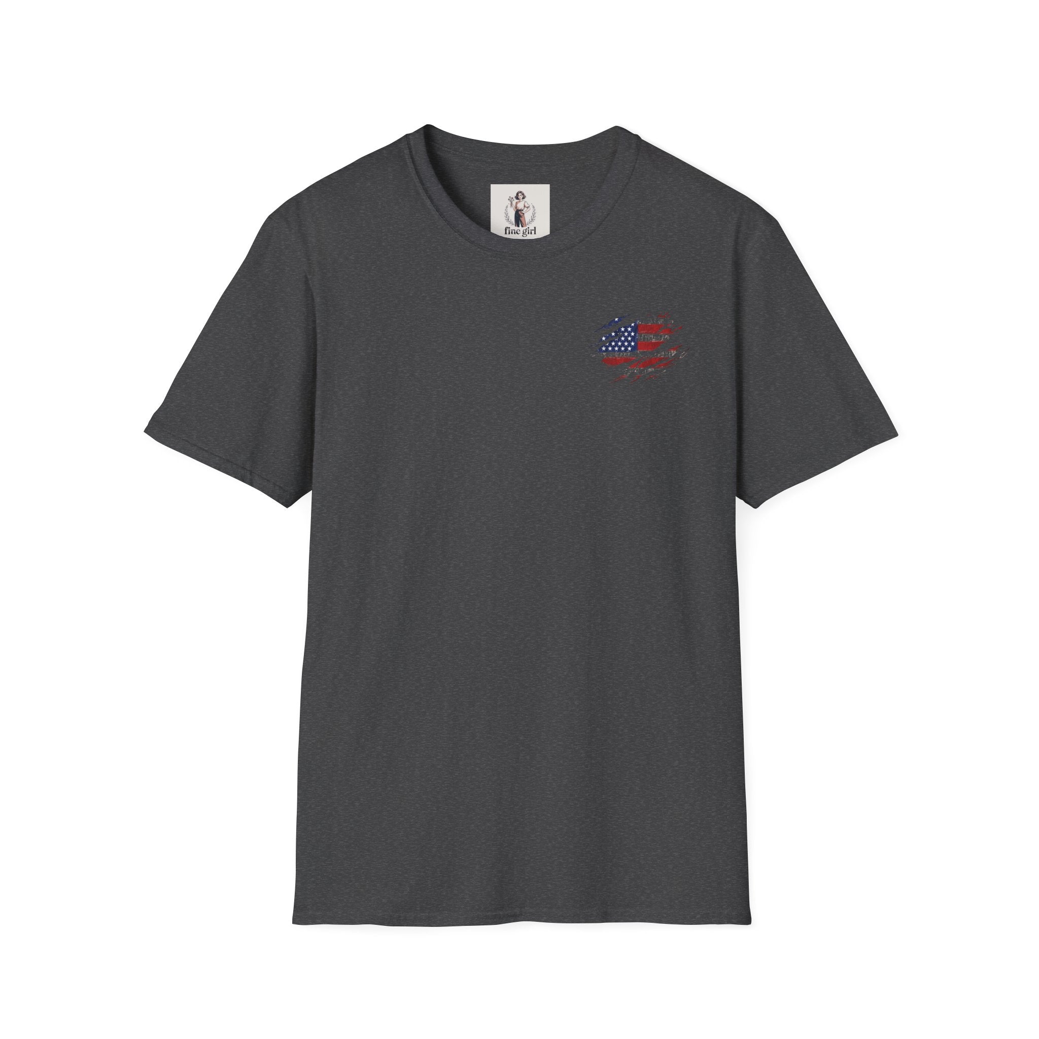 Paramedic Patriotic T-Shirt - USA Flag Tee, Fourth of July Shirt, American Pride Top, Independence Day Apparel, Red White Blue