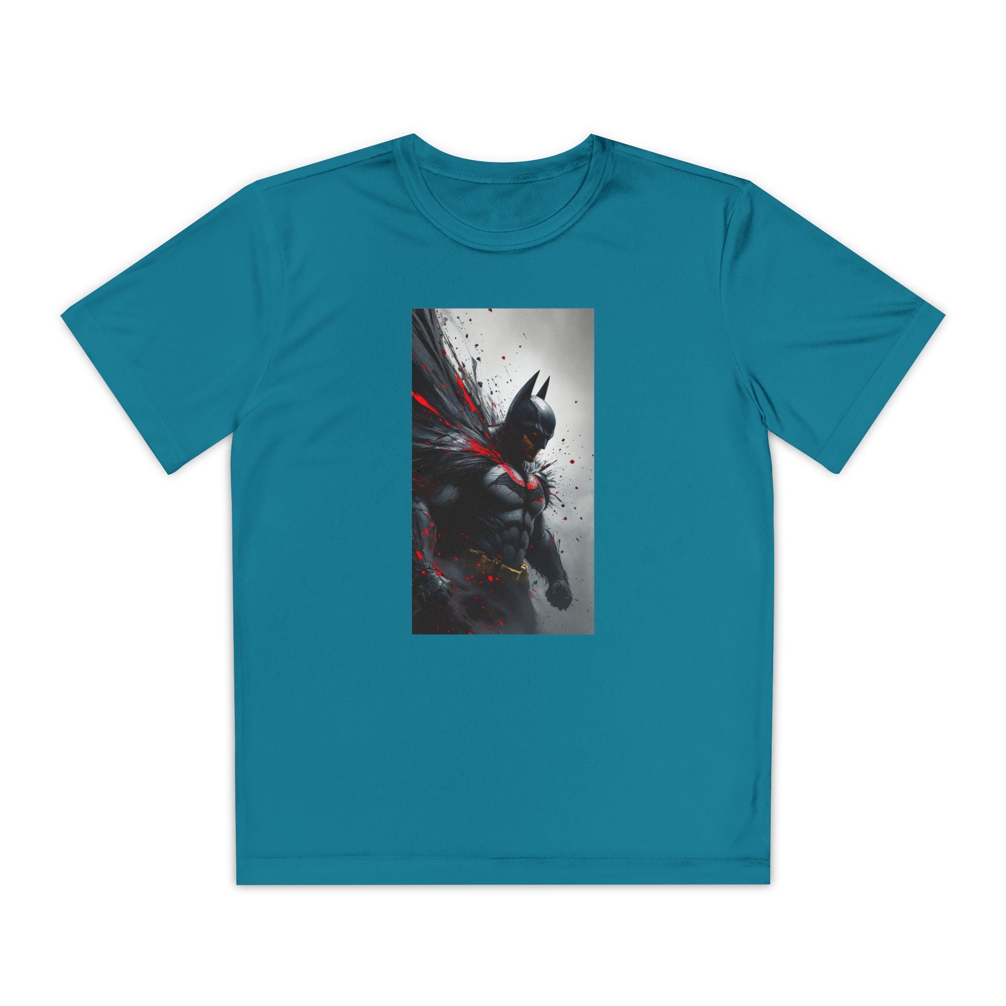 Batman Superhero Marvel Patriotic, Kids Graphic T-Shirt, Boys Hero Top, Girls Comic Book Clothing, Birthday