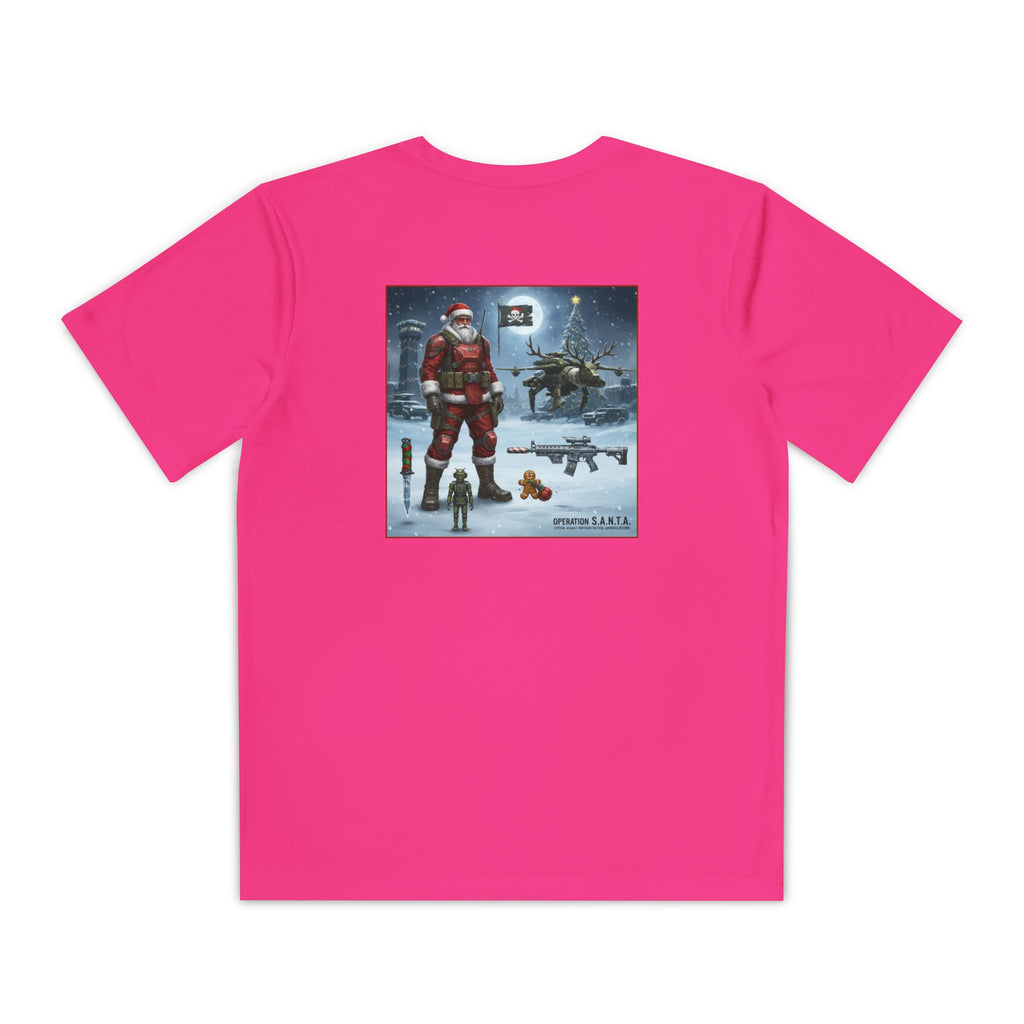 Yule Guard Patriotic Christmas Holiday ~ Youth T-Shirt, Unisex Softstyle T-Shirt