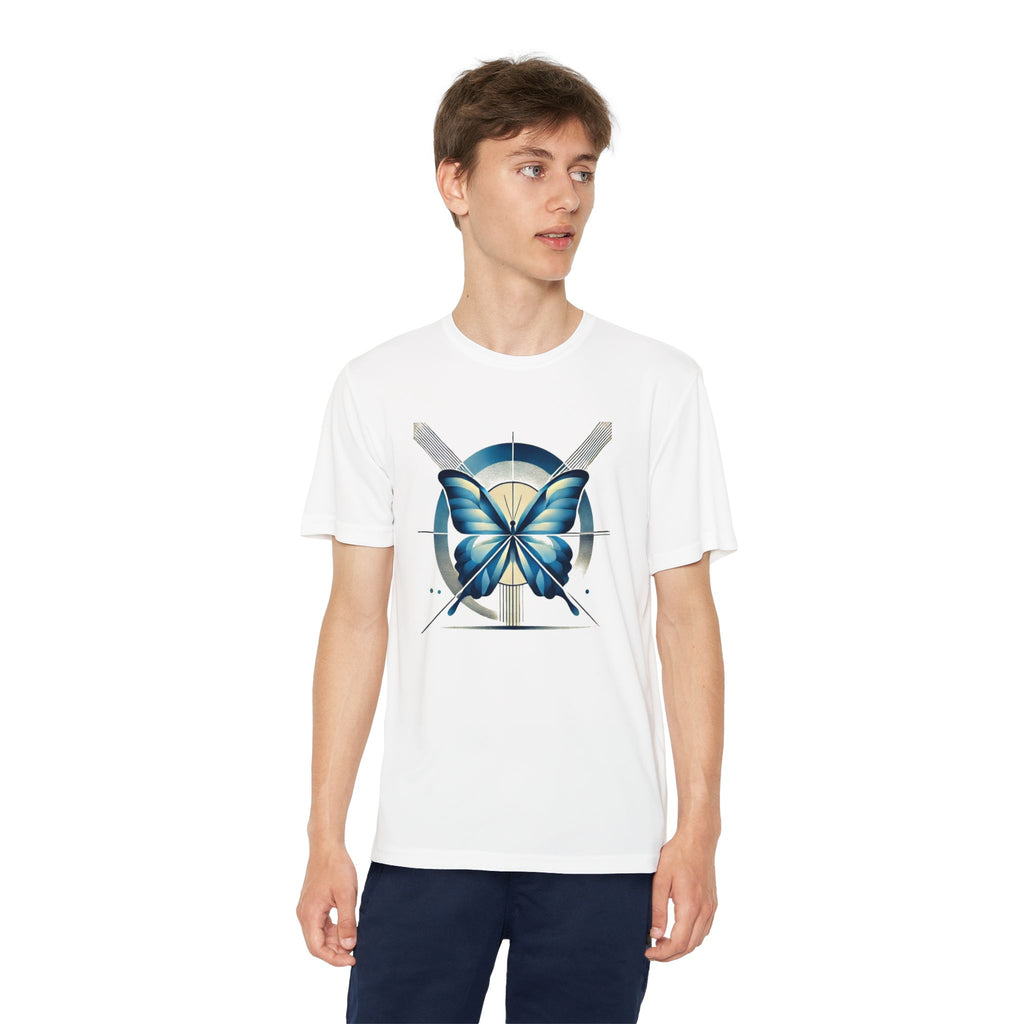Butterffy Youth T-Shirt Sports Graphic Tee, Cool Athletic Shirt for Kids, Perfect for Sports Events, Team Spirit