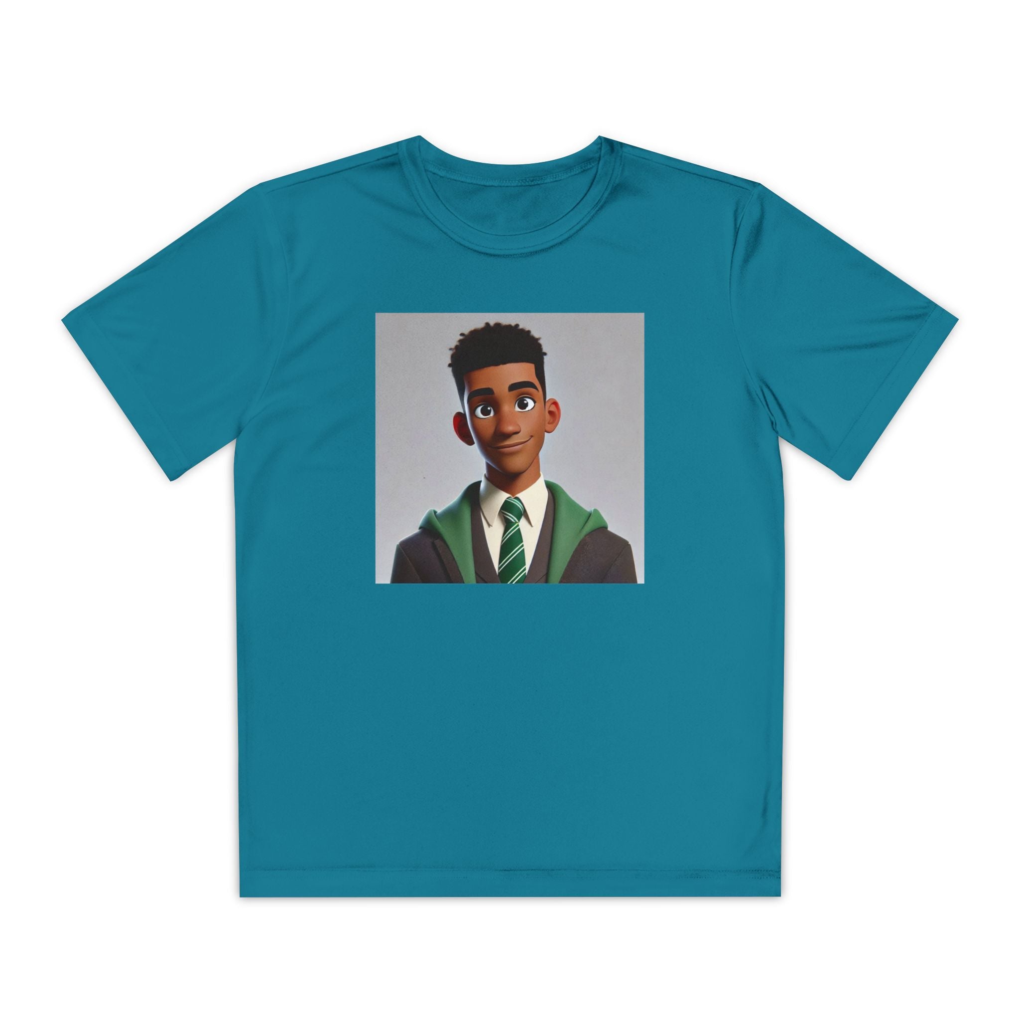Youth Competitor Tee - Harry Potter, Wizard School Shirt, Magical Kids Top, Hogwarts Fan Gift, Sorcerer's Stone T-Shirt