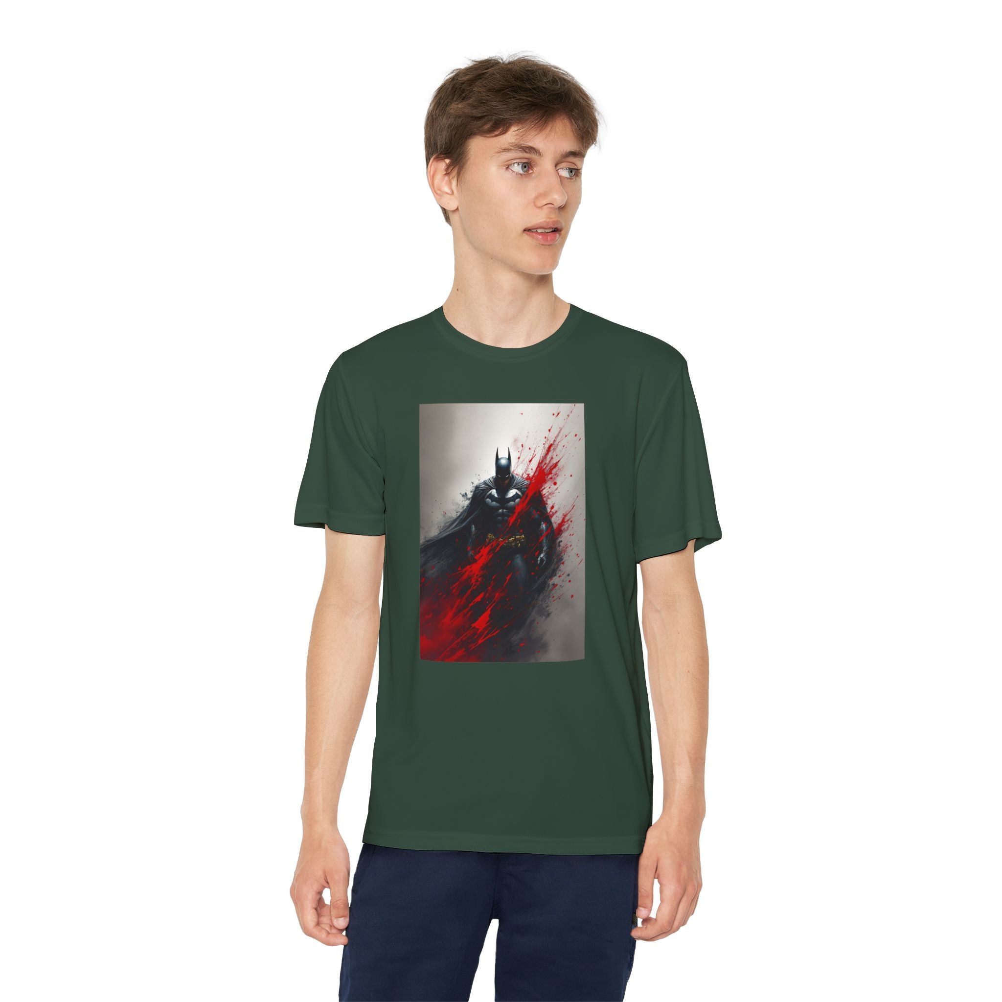Batman Superhero Marvel Patriotic, Kids Graphic T-Shirt, Boys Hero Top, Girls Comic Book Clothing, Birthday