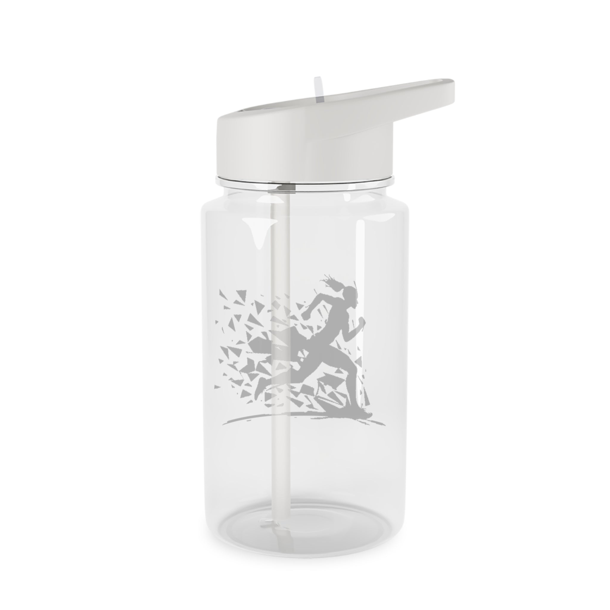 Running Woman Tritan Water Bottle
