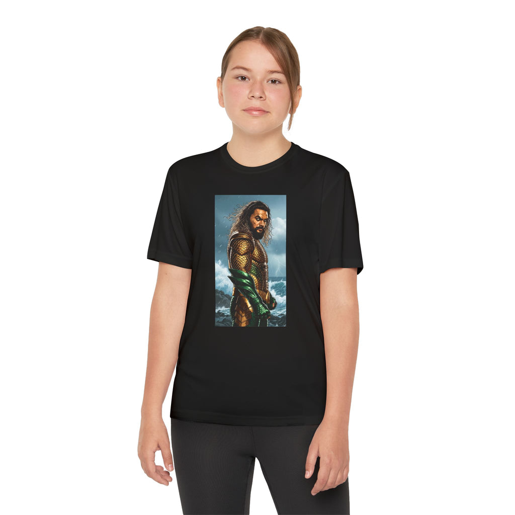 Aquaman Superhero Youth Tee, Kids Superhero Shirt, Child Aquaman T-shirt, Comic Book Tee, Superhero Fan Gift