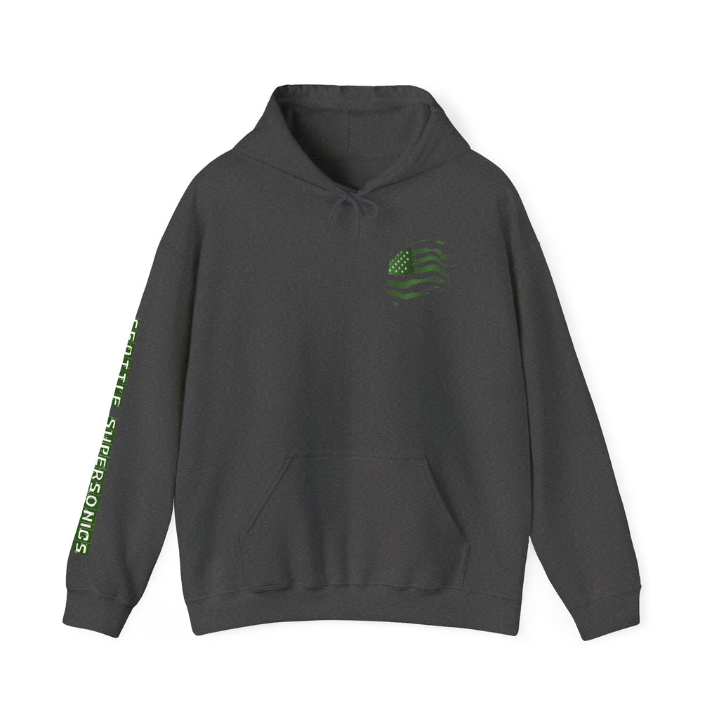 Seattle Supersonics Patriotic Hoodie