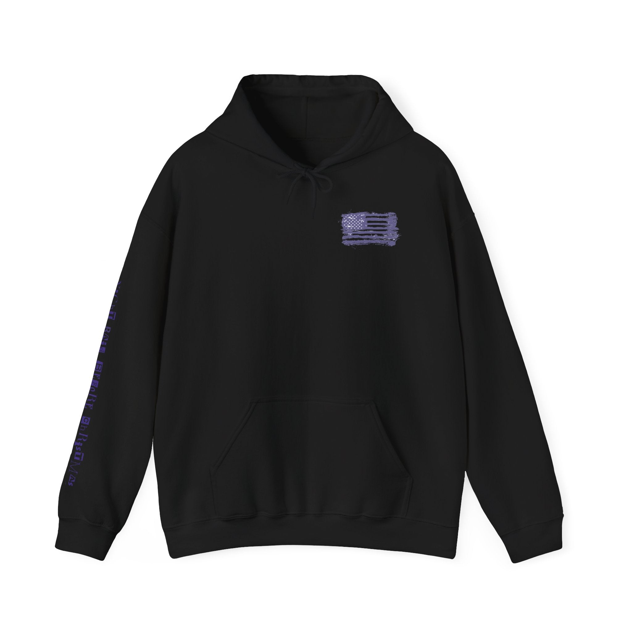 Night Raid Before Christmas Patriotic Hoodie ~ Rebel Spirit Unisex Hoodie