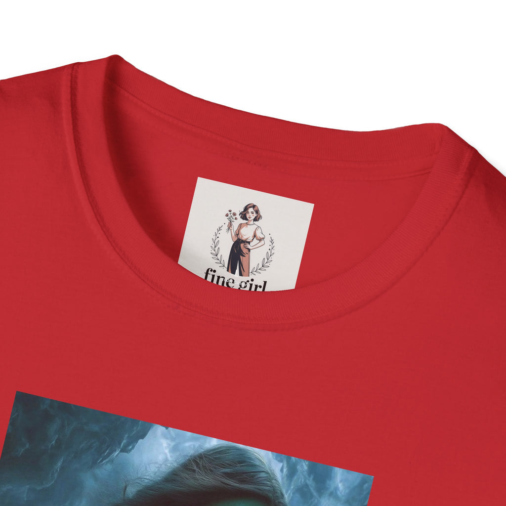 Gamora From Gardians Of The Galaxy Superhero Marvel Unisex Softstyle T-Shirt, Comic Book Tee, Geeky Clothing, Cosplay Costume Top