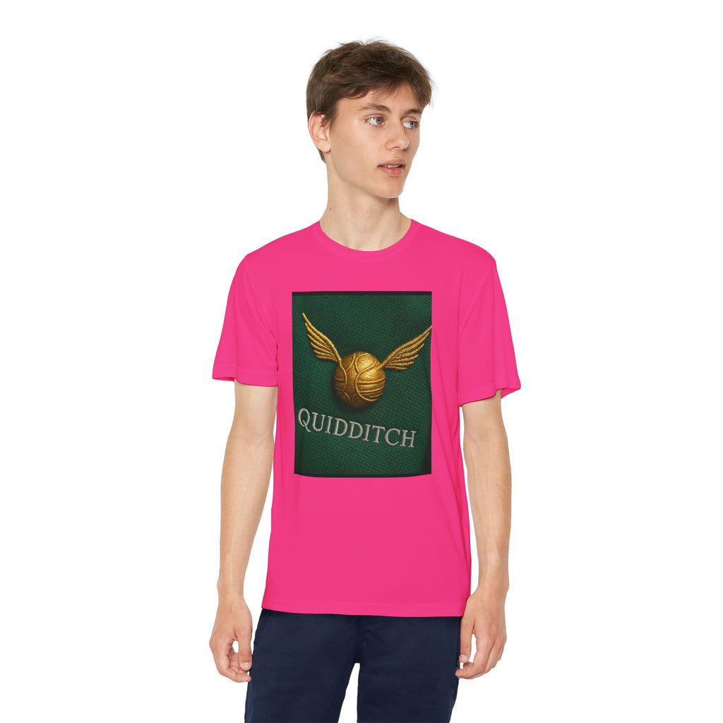 Youth Competitor Tee - Harry Potter, Wizard School Shirt, Magical Kids Top, Hogwarts Fan Gift, Sorcerer's Stone T-Shirt