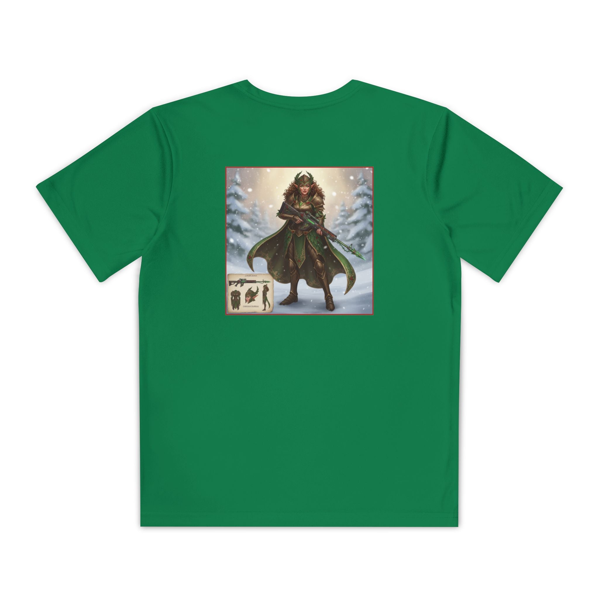 Yule Guard Patriotic Christmas Holiday ~ Youth T-Shirt, Unisex Softstyle T-Shirt