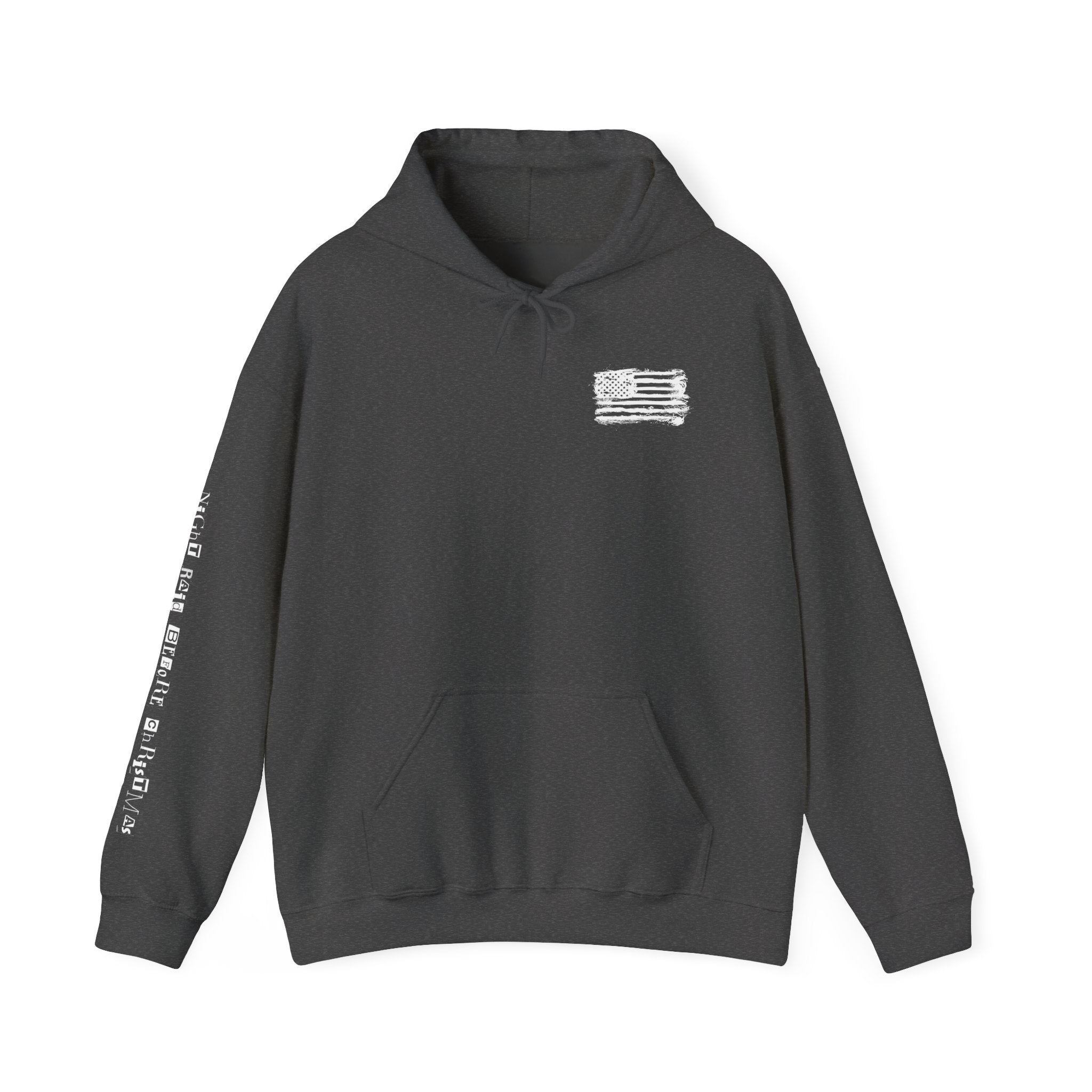Night Raid Before Christmas Patriotic Hoodie ~ Rebel Spirit Unisex Hoodie