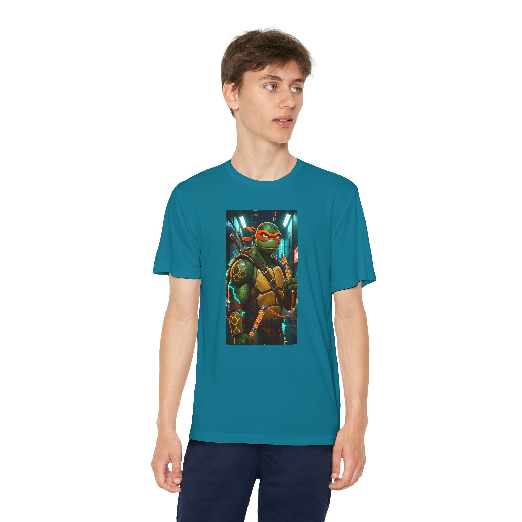 Teenage Mutant Ninja Turtles, Graphic Print Shirt, Kids T-shirt, Cartoon Character Top, Retro Tee, Birthday Gift Shirt