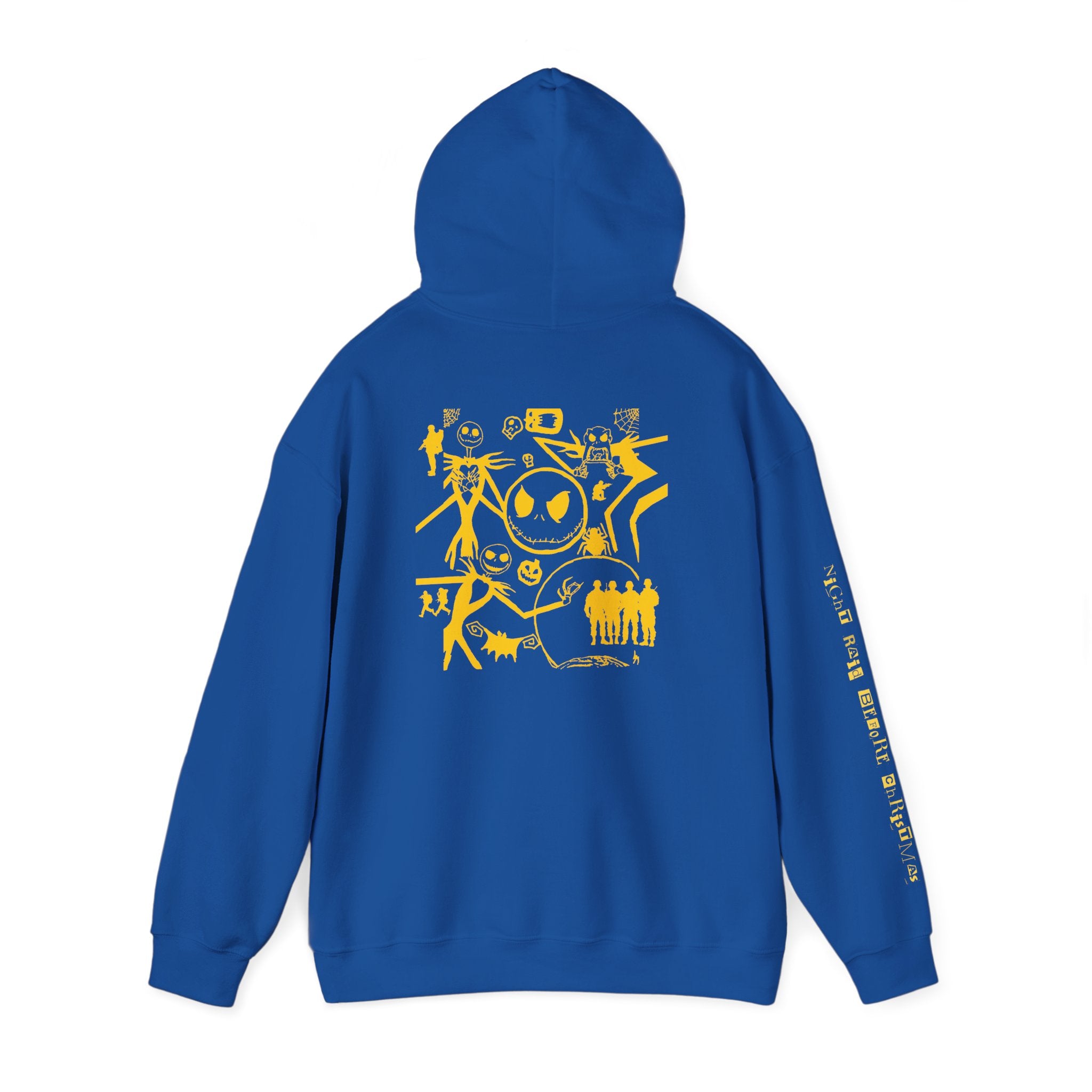 Night Raid Before Christmas Patriotic Hoodie Rebel Spirit Unisex Hoodie